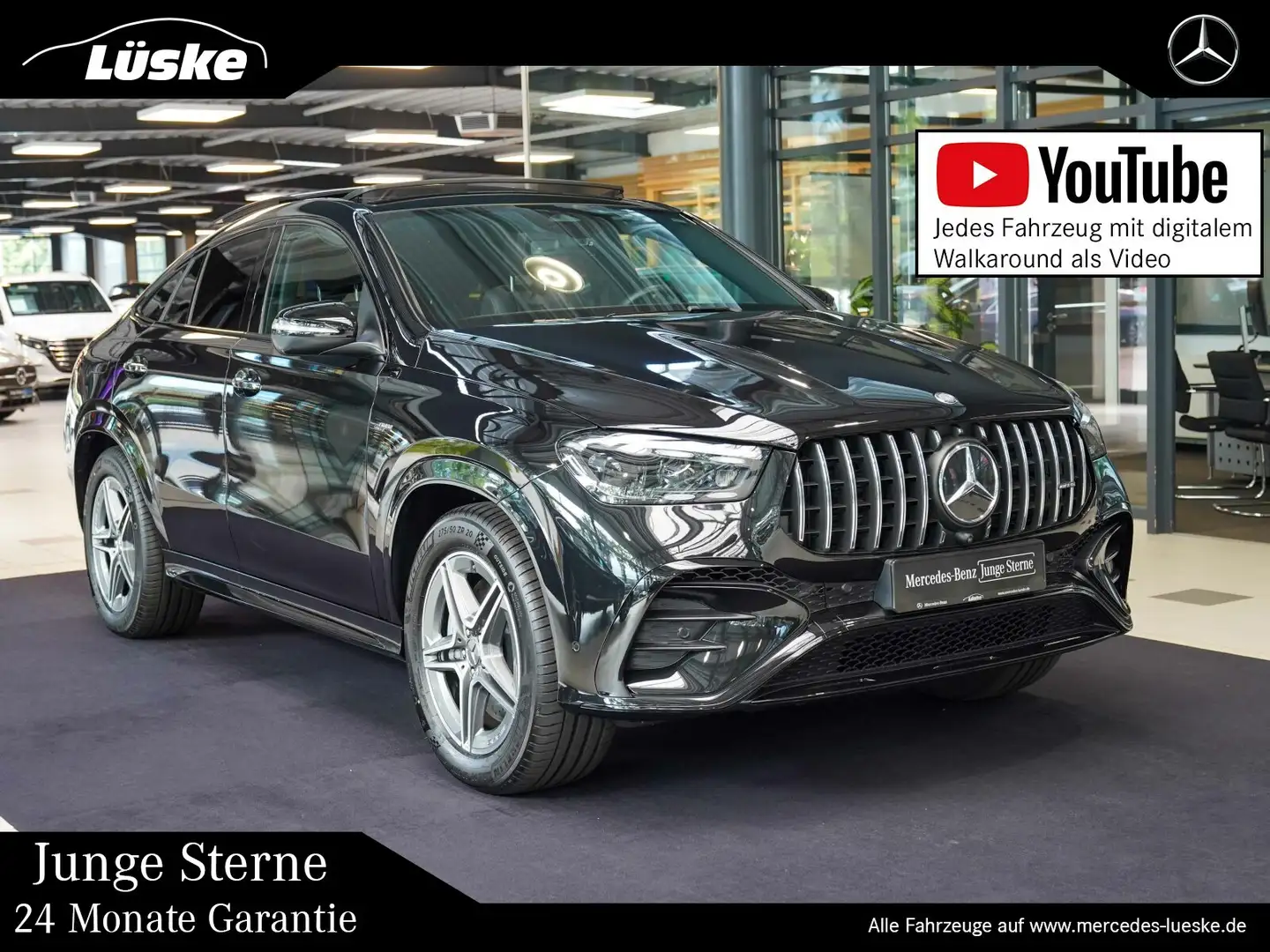 Mercedes-Benz GLE 53 AMG GLE 53 AMG 4M+ Coupé Night flowing lines AHK 360 Noir - 1