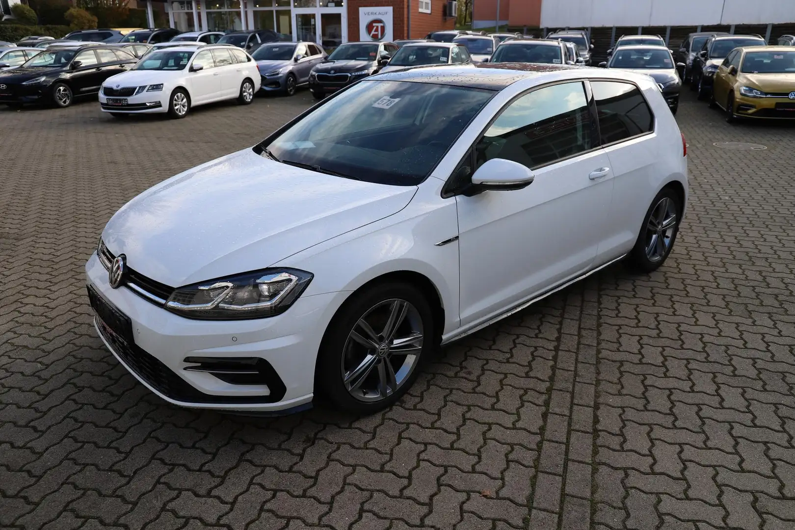 Volkswagen Golf R-Line 150PS TSI DSG - ACC/Navi/Pano/AID/1.Hd/8... Weiß - 2