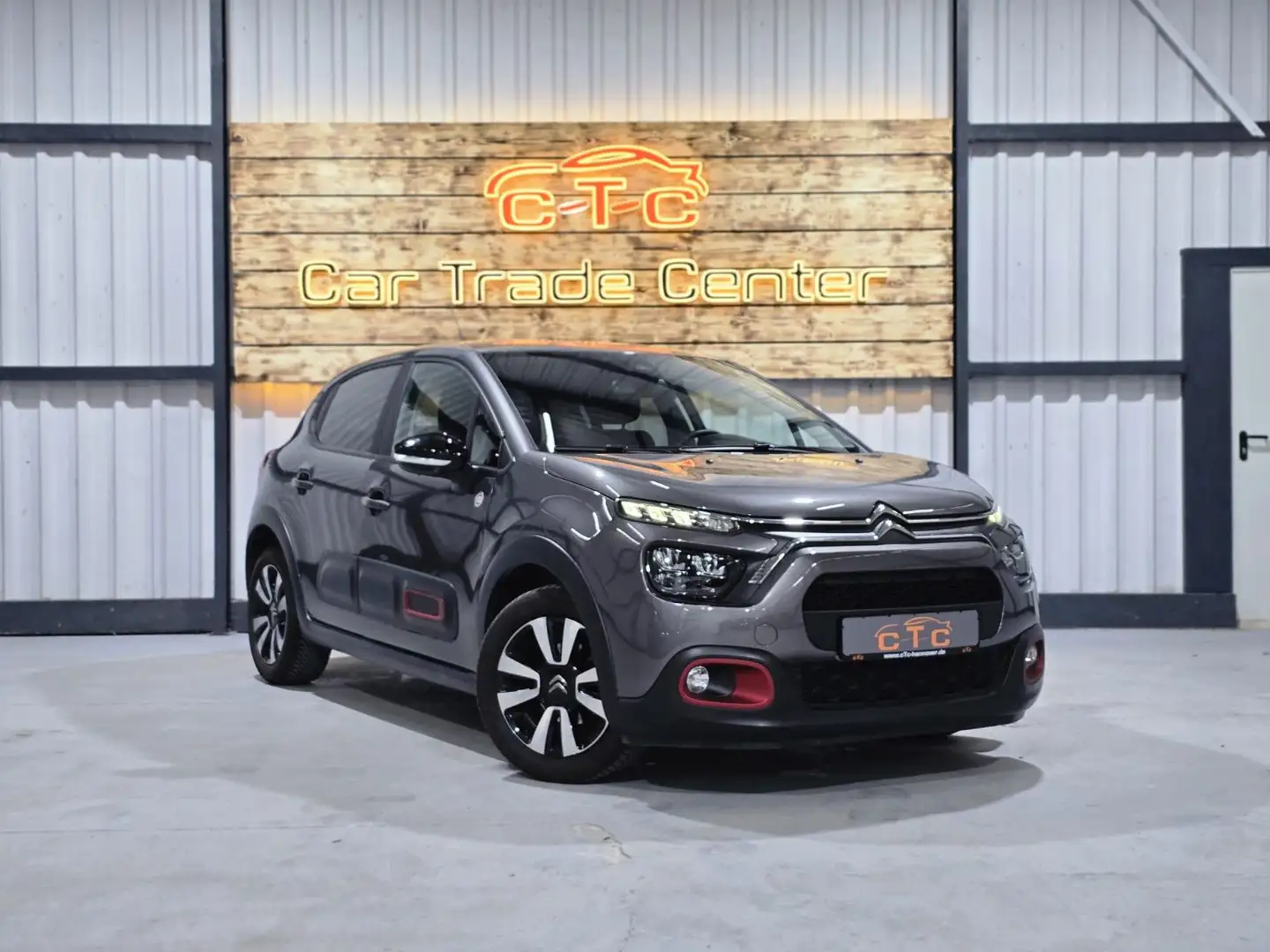 Citroen C3 Sondermodell CSeries/Navi/LED/TÜVNEU/GARANTIE Gris - 2