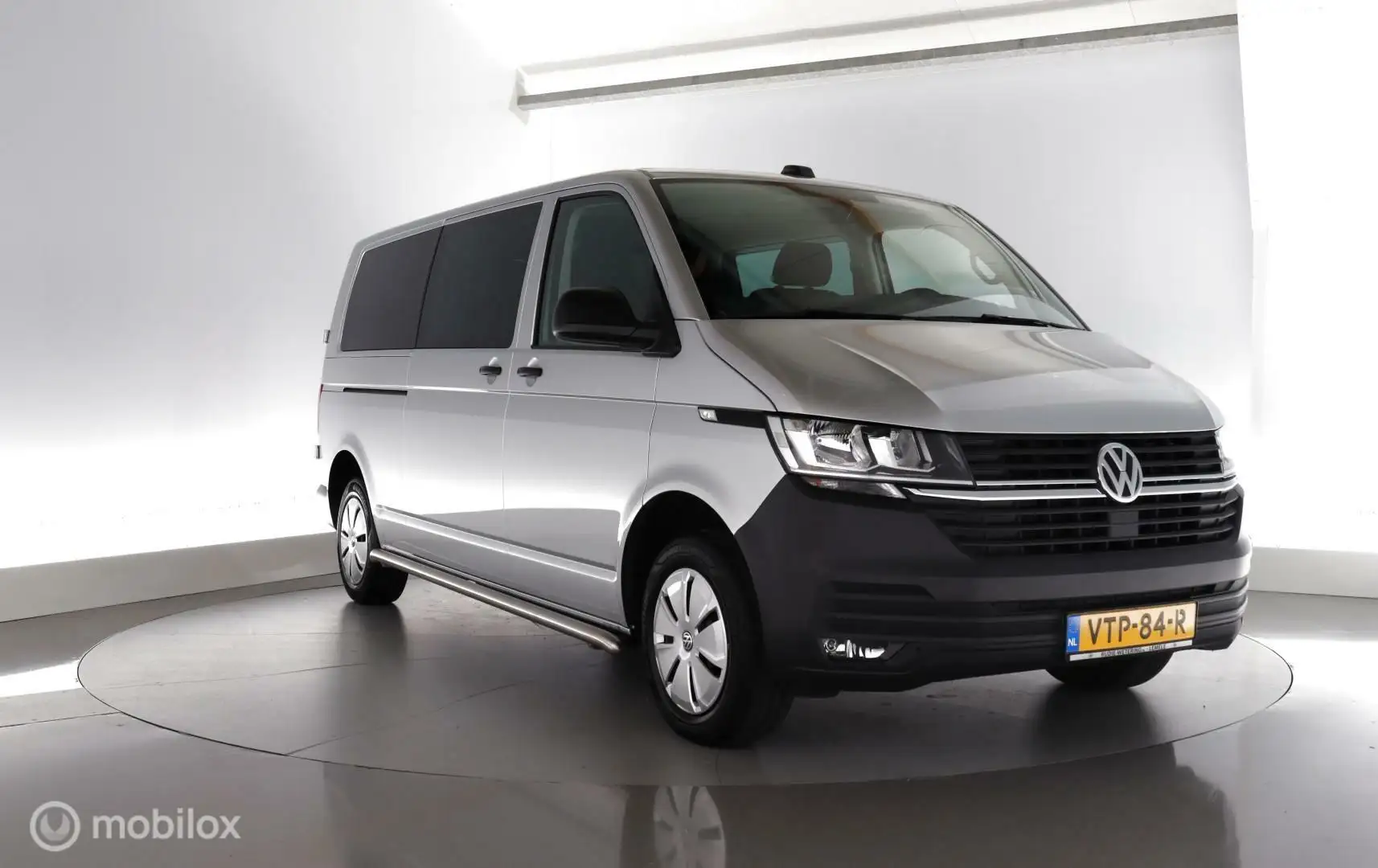 Volkswagen T6.1 Transporter 2.0 TDI L2H1 DC Comfortline 6-pers.|trekhaak|nav|d Gris - 2