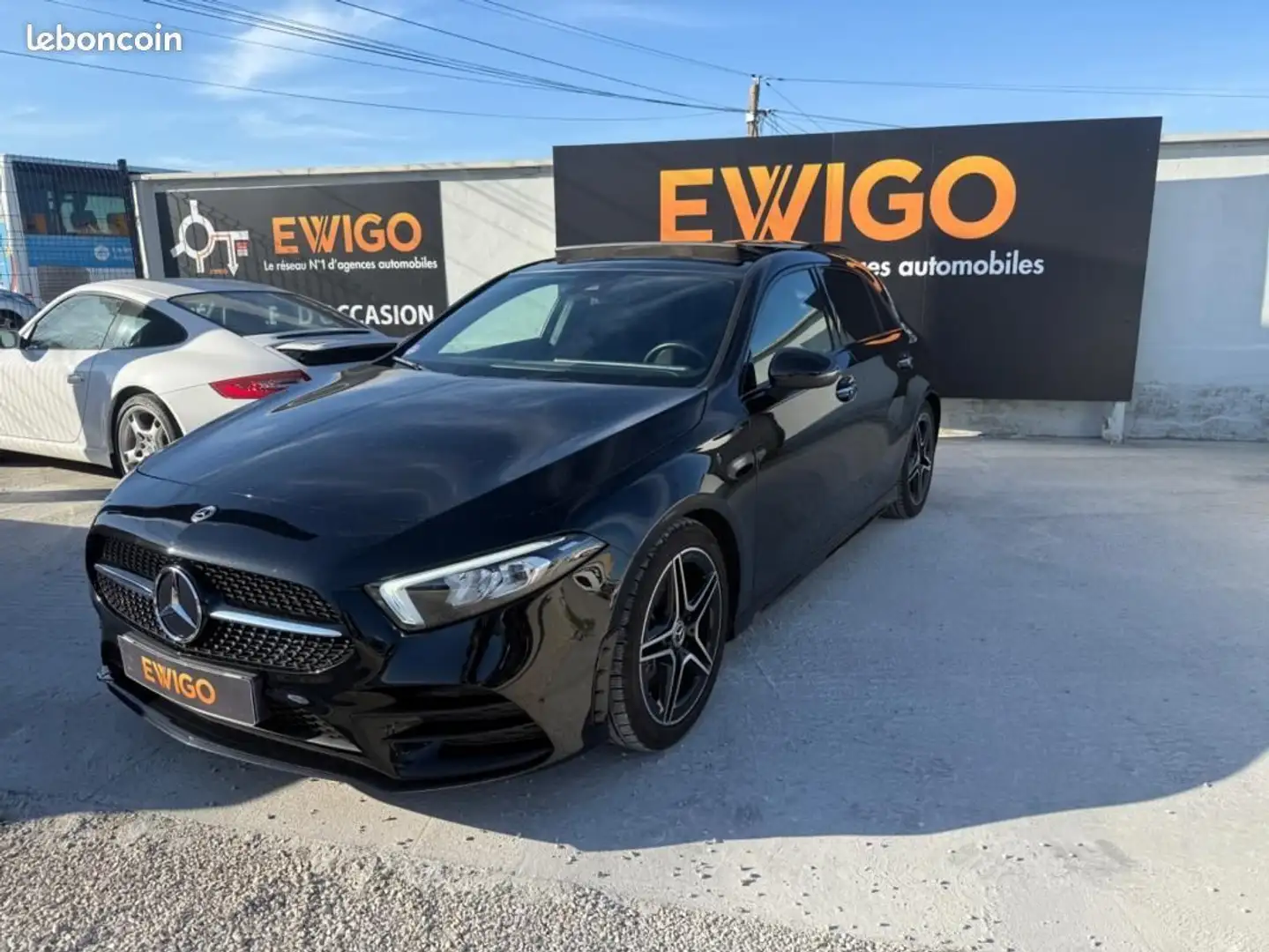 Mercedes-Benz A 180 Mercedes 1.3 180 136 ch AMG LINE 7G-DCT PACK BLACK Noir - 1