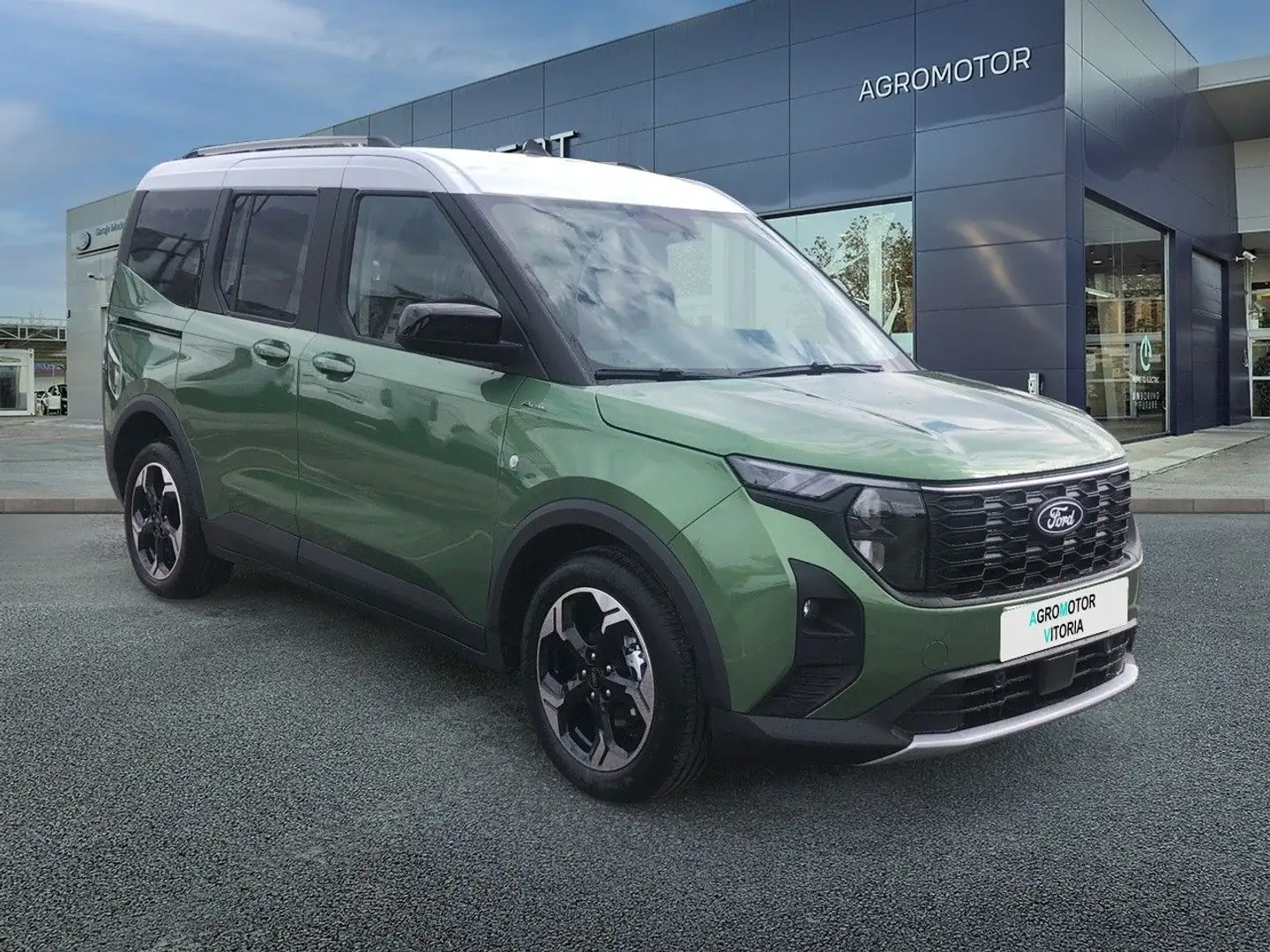 Ford Tourneo Courier 1.0 Ecoboost Active Gris - 2