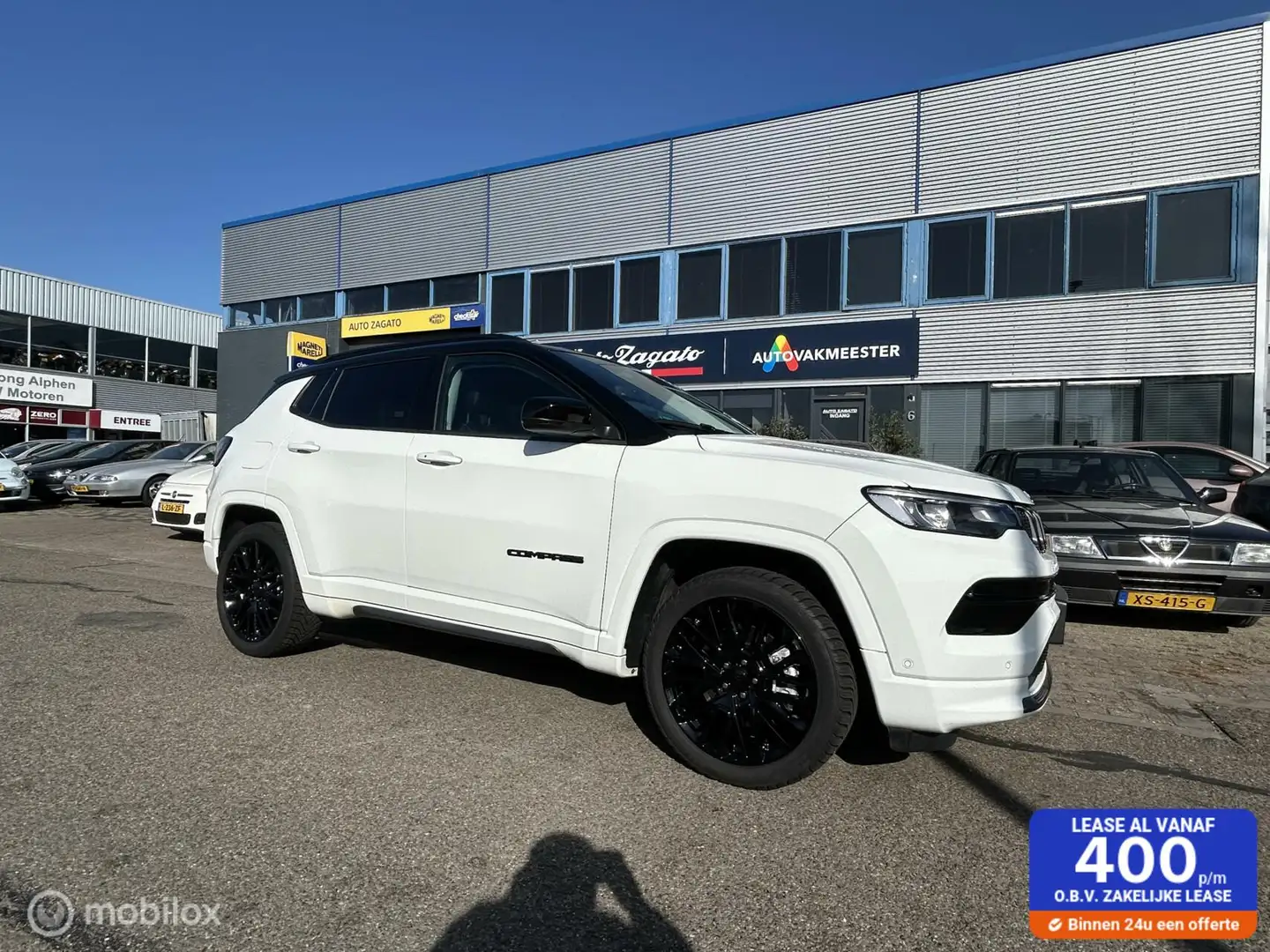 Jeep Compass 4xe 240 Plug-in Hybrid Electric S Blanc - 1