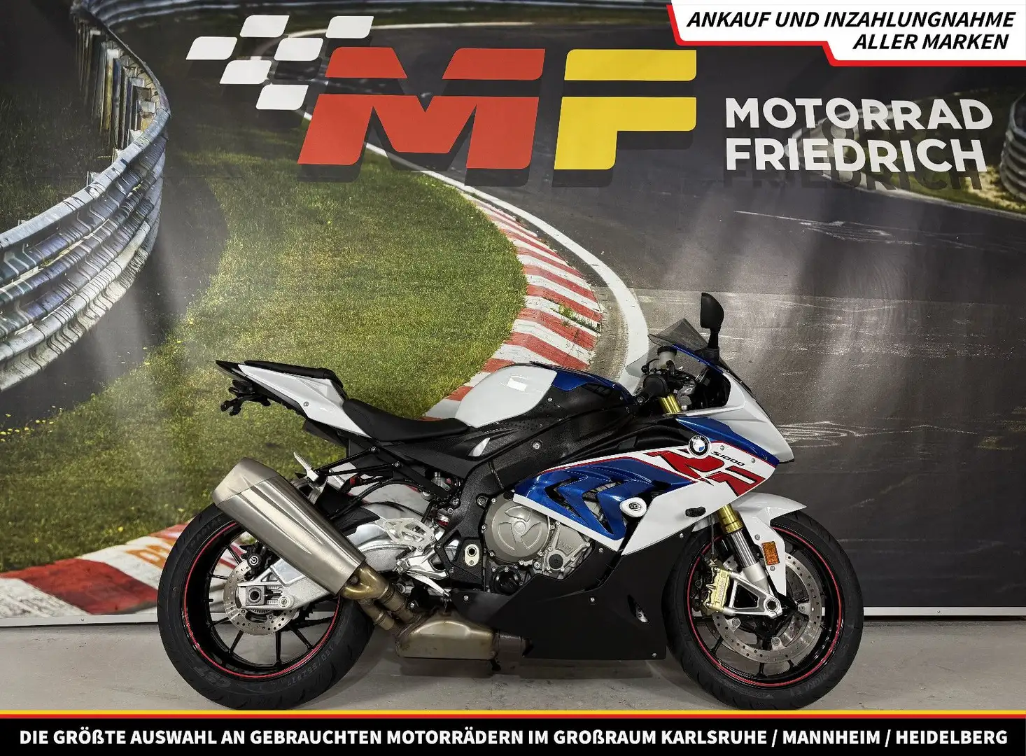 BMW S 1000 RR EURO 4 [SERVICE+TÜV+REIFEN  NEU] Azul - 1