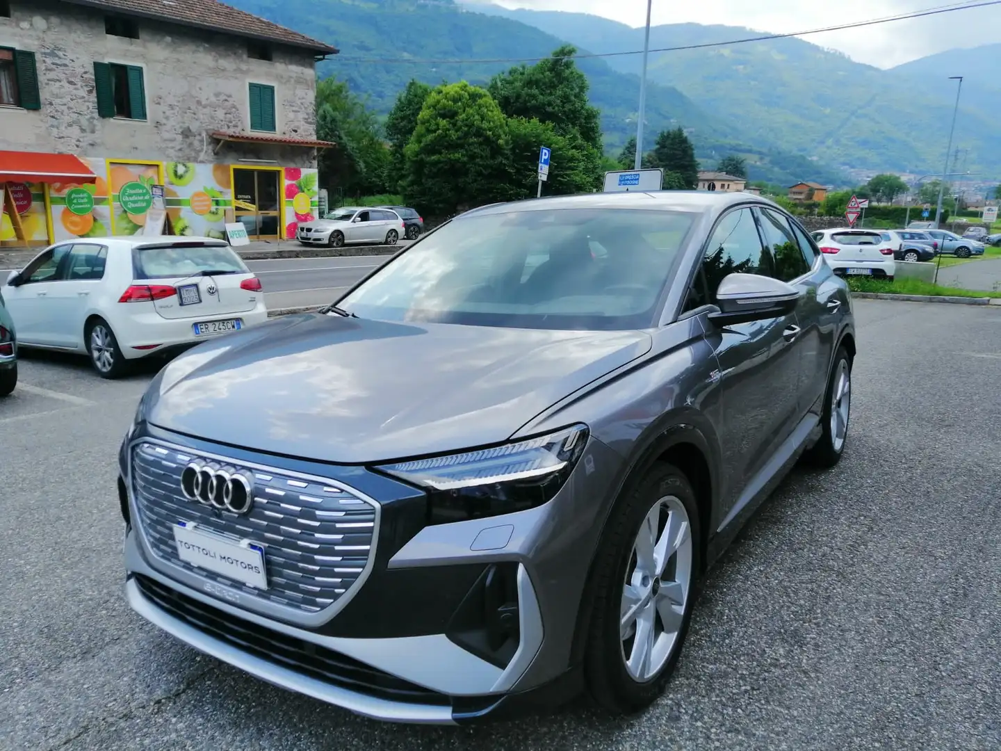 Audi Q4 e-tron Q4 SPORTBACK e-tron 40 S LINE Matrix 150kWW 204CV Argent - 1