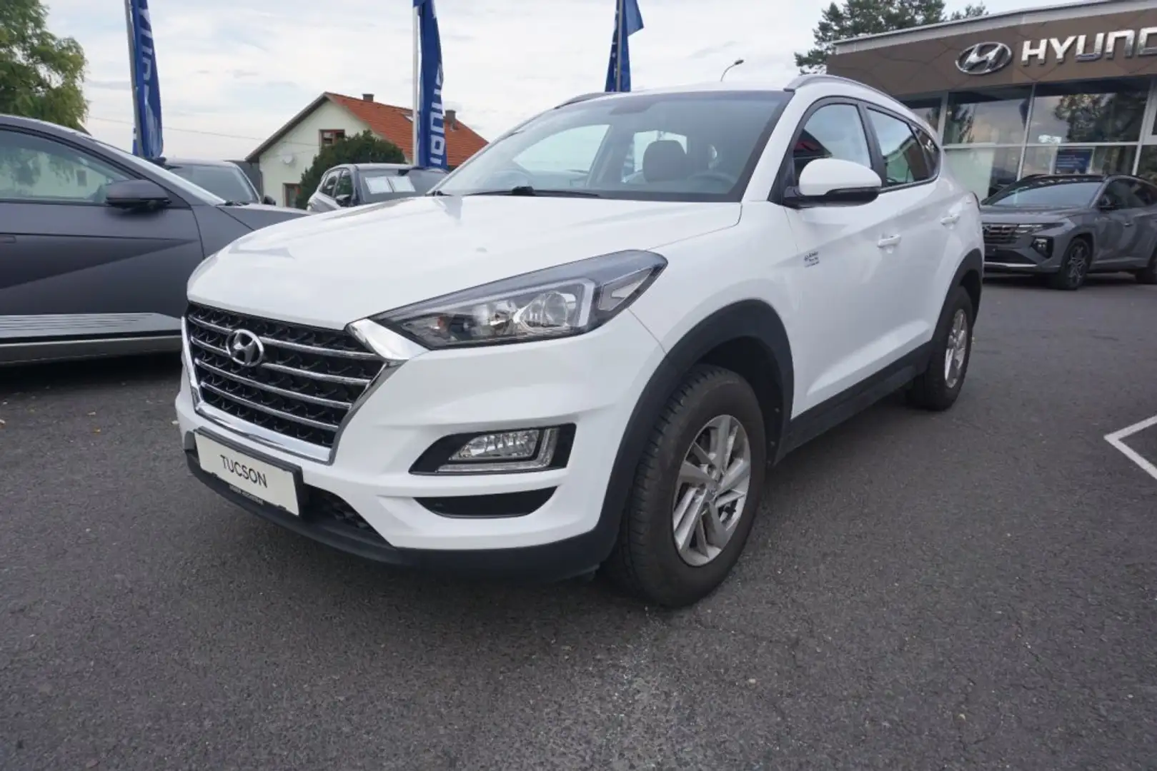 Hyundai TUCSON Level 3 RUN 1,6 GDi 2WD MT t0b30b Blanc - 1