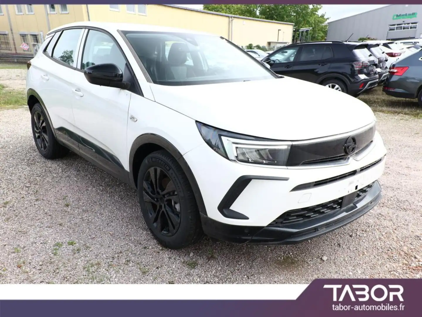 Opel Grandland 1.2 130 GS GPS cam PDC 18p Blanc - 2