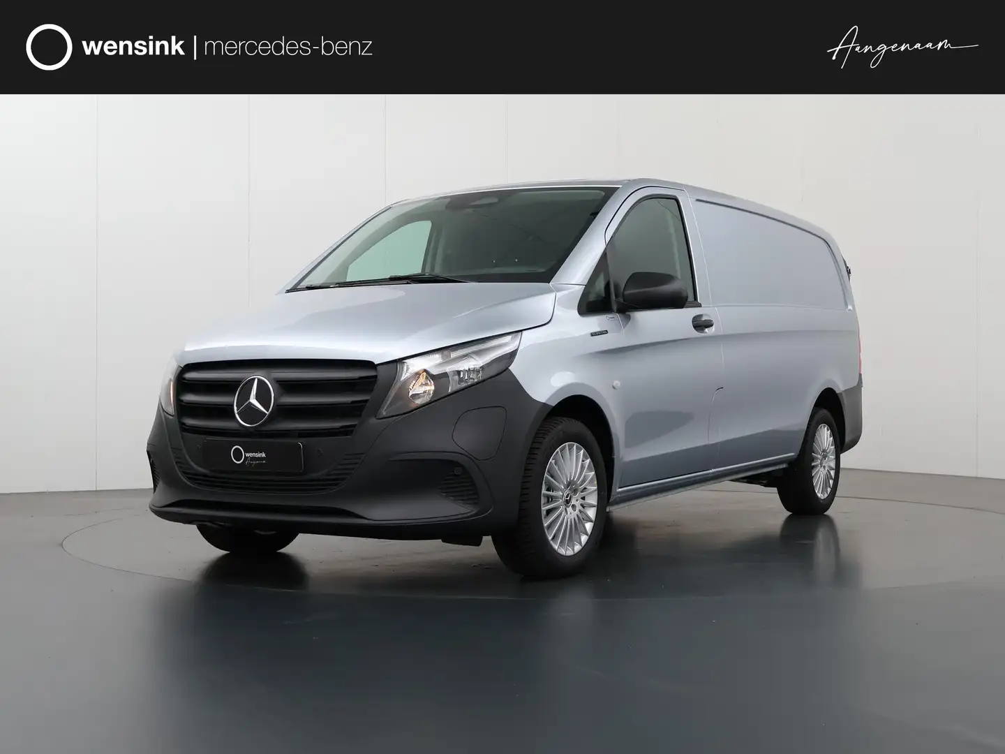 Mercedes-Benz Vito eVito 112 Bestelwagen L2 66 kWh | Snelladen 80KWh Argent - 1