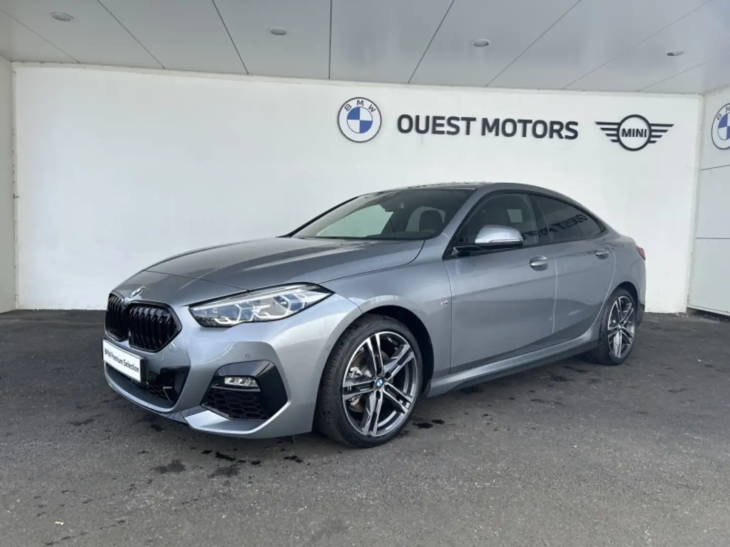 BMW 218 218dA 150ch M Sport BVA8 Gris - 1