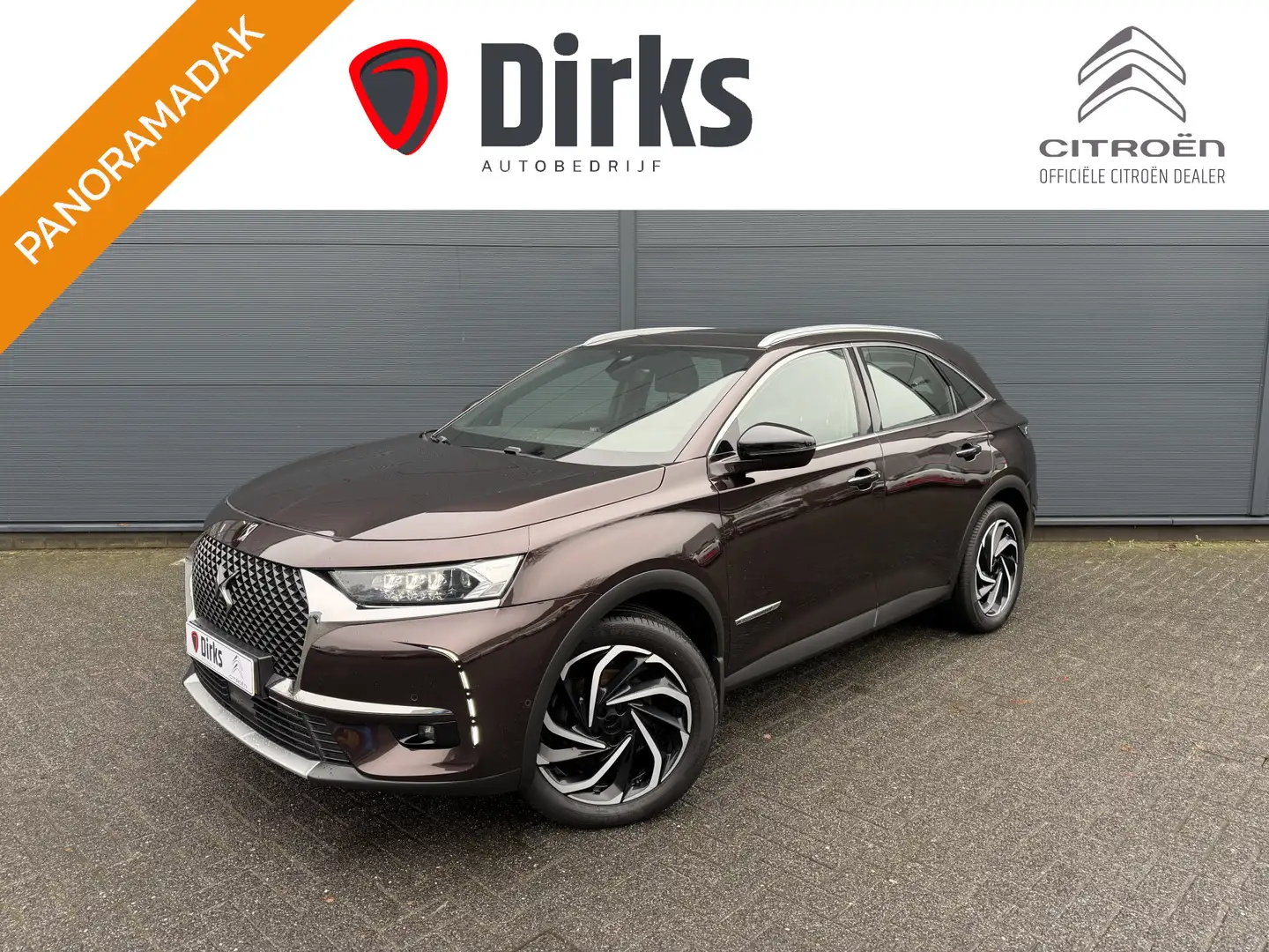 DS Automobiles DS 7 Crossback 225pk Rivoli (Elektrisch Schuifdak - Trekhaak - Ni Braun - 1