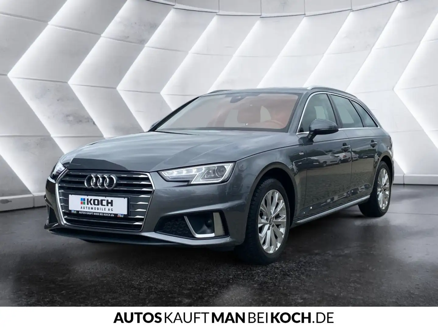 Audi A4 Avant 30 TDI Design AT PDC ACC NAV SH SD CAM Grau - 2