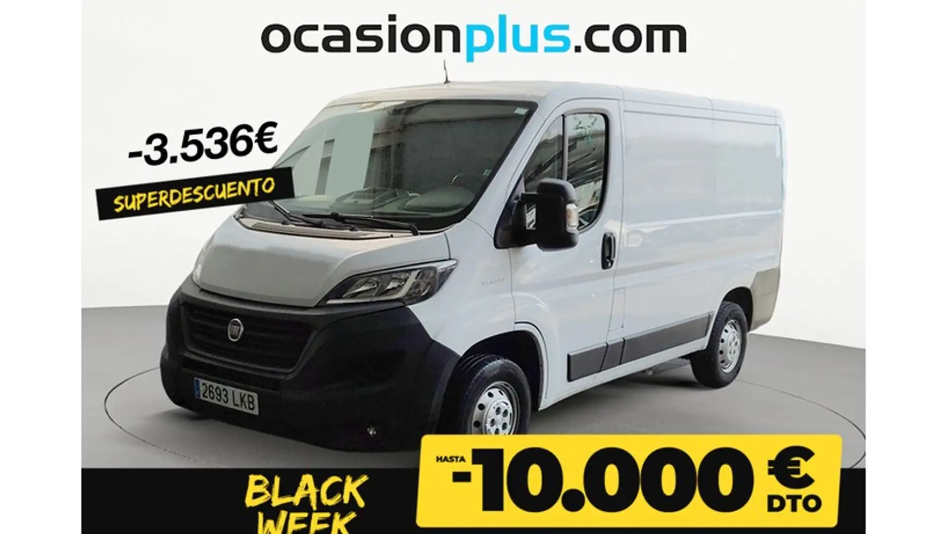 Fiat Ducato Fg. 33 2.3Mjt L1 H1 120CV Blanc - 1