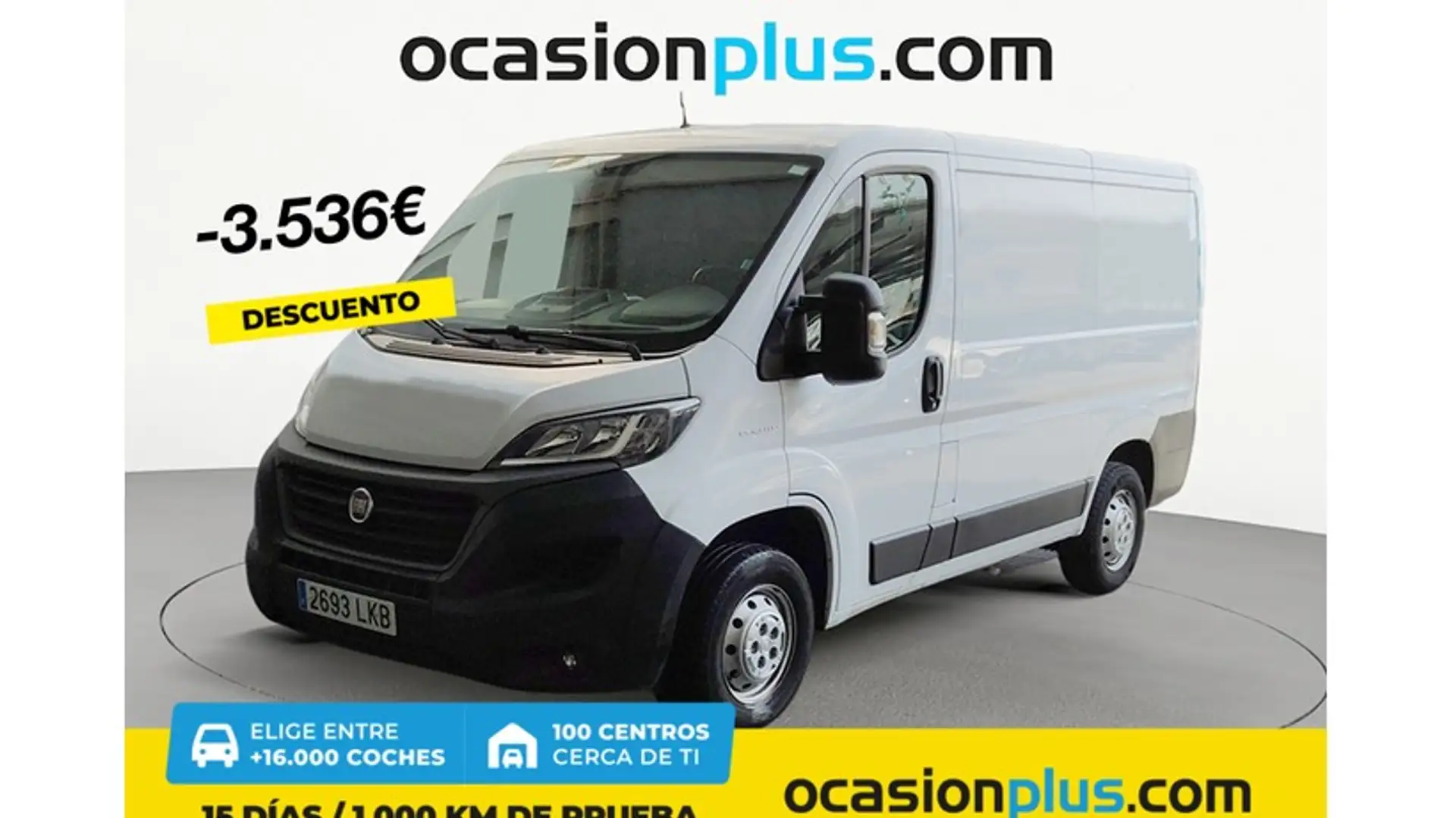 Fiat Ducato Fg. 33 2.3Mjt L1 H1 120CV Blanco - 1