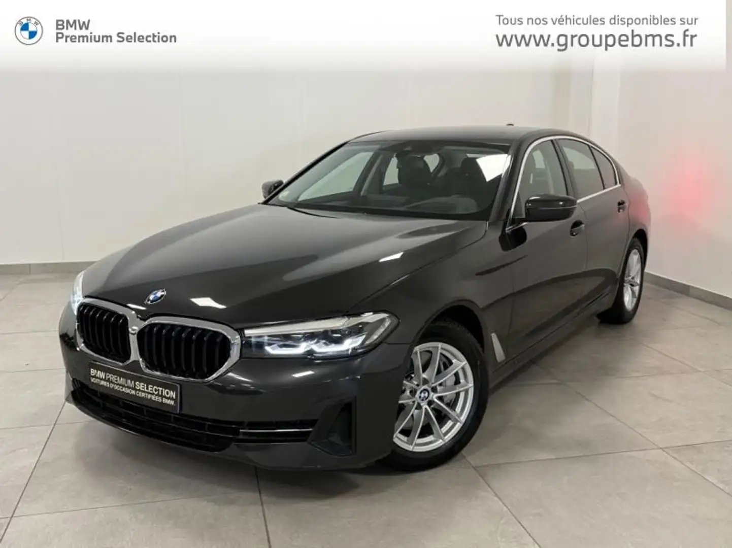 BMW 530 530dA xDrive 286ch Lounge Steptronic Gris - 1
