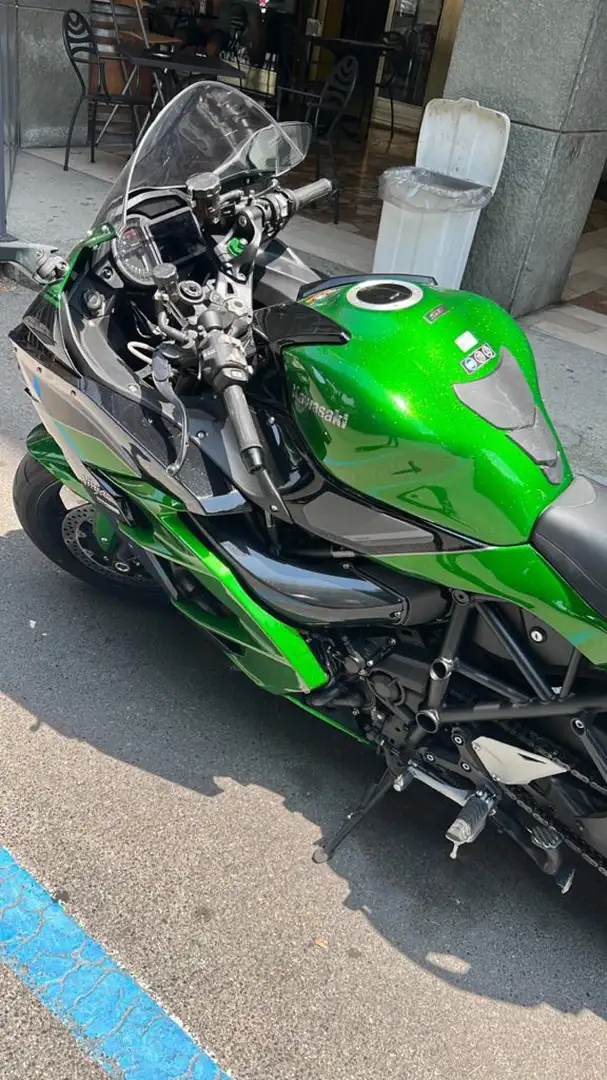 Kawasaki Ninja H2 Zöld - 2