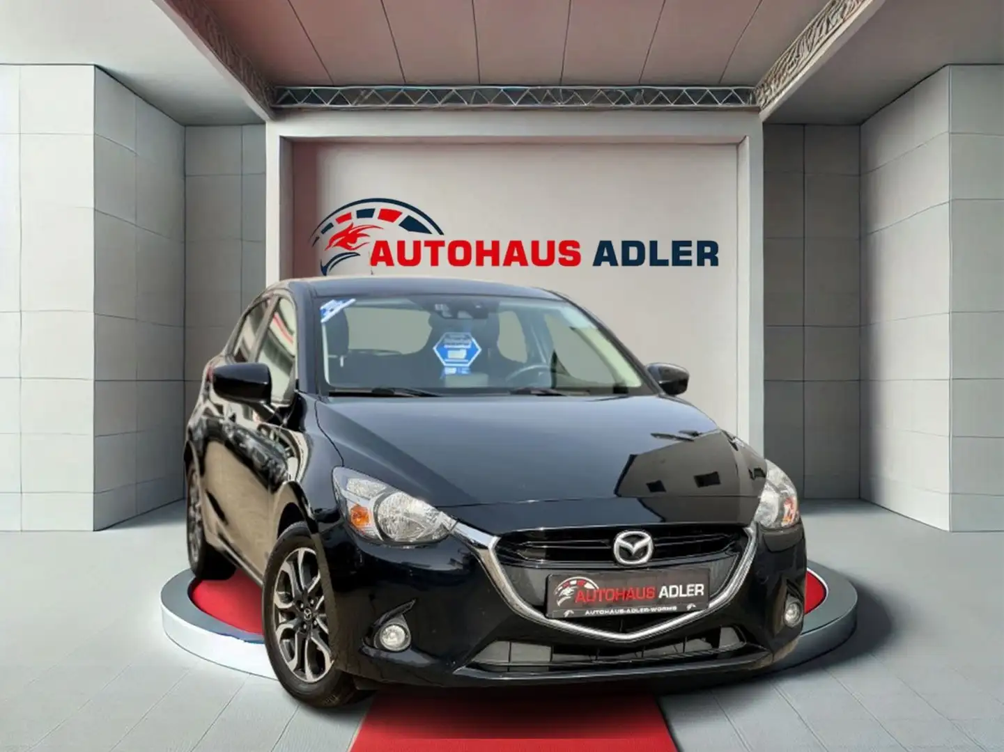 Mazda 2 1.5 Sports-Line*1HD*5TRG*NAVI*PDC*KLIM*SH*TEMP Schwarz - 1