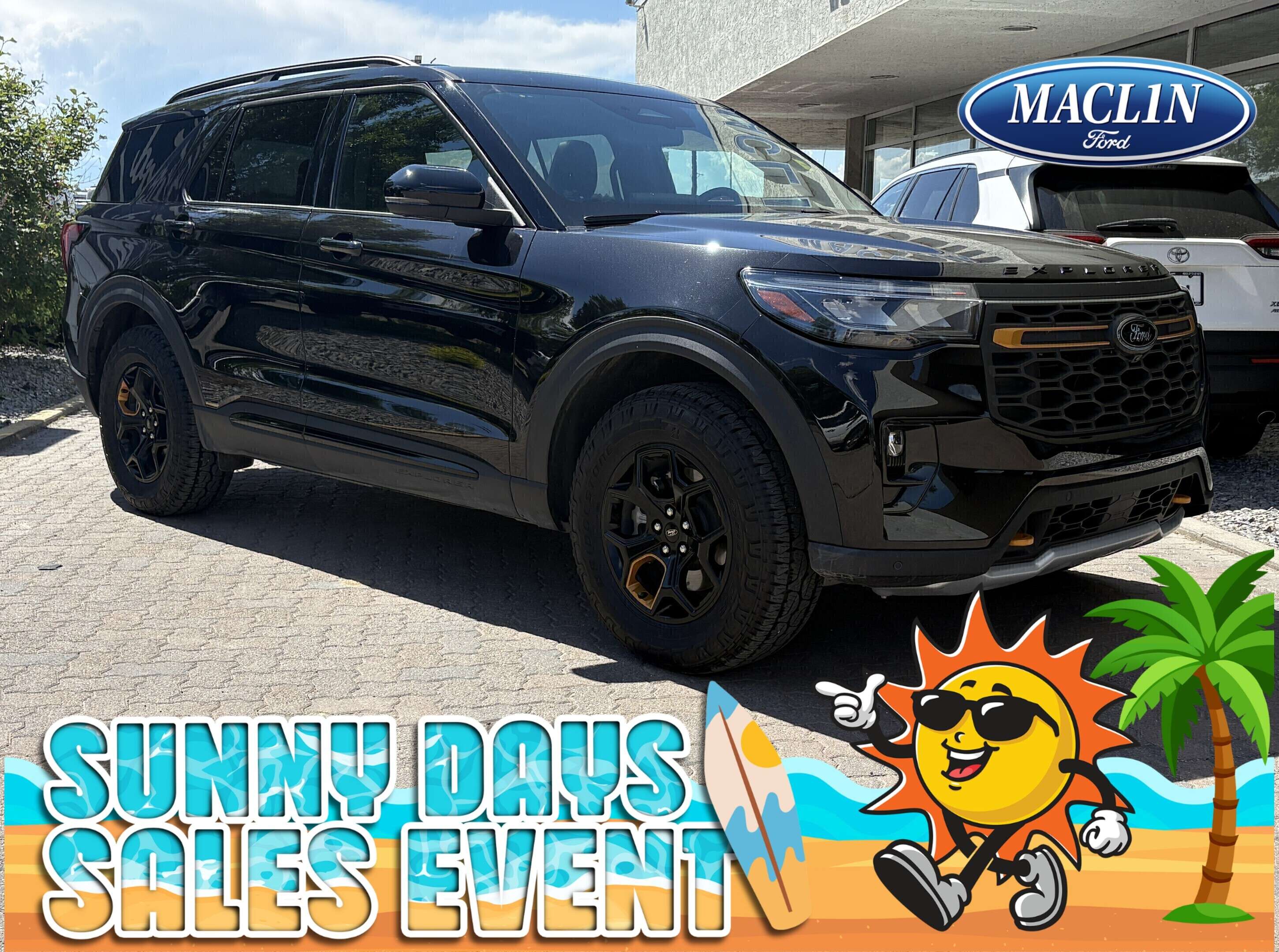 Black 2026 Ford Explorer SUV / Crossover All-Wheel Drive Automatic