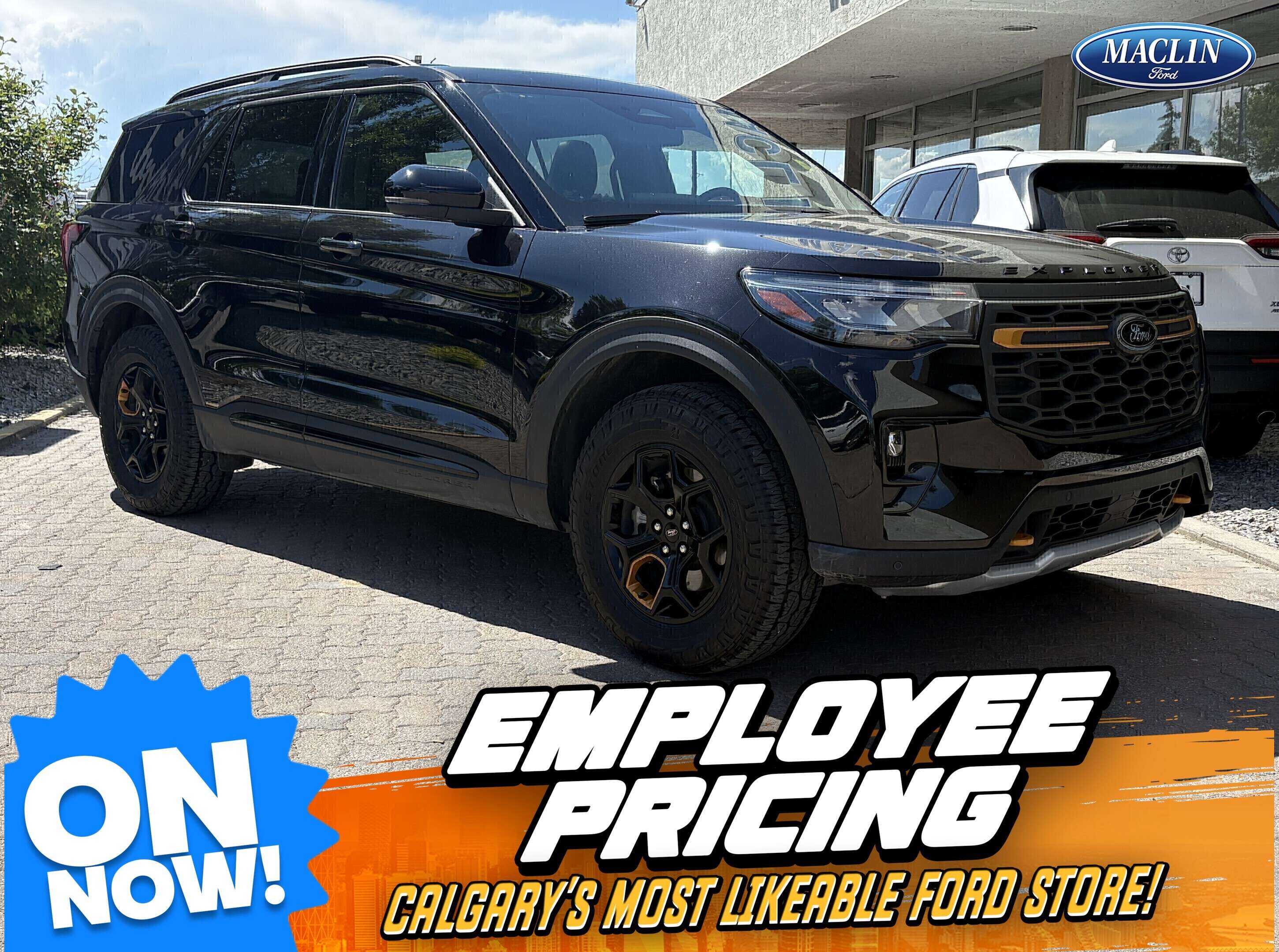 Black 2026 Ford Explorer SUV / Crossover All-Wheel Drive Automatic