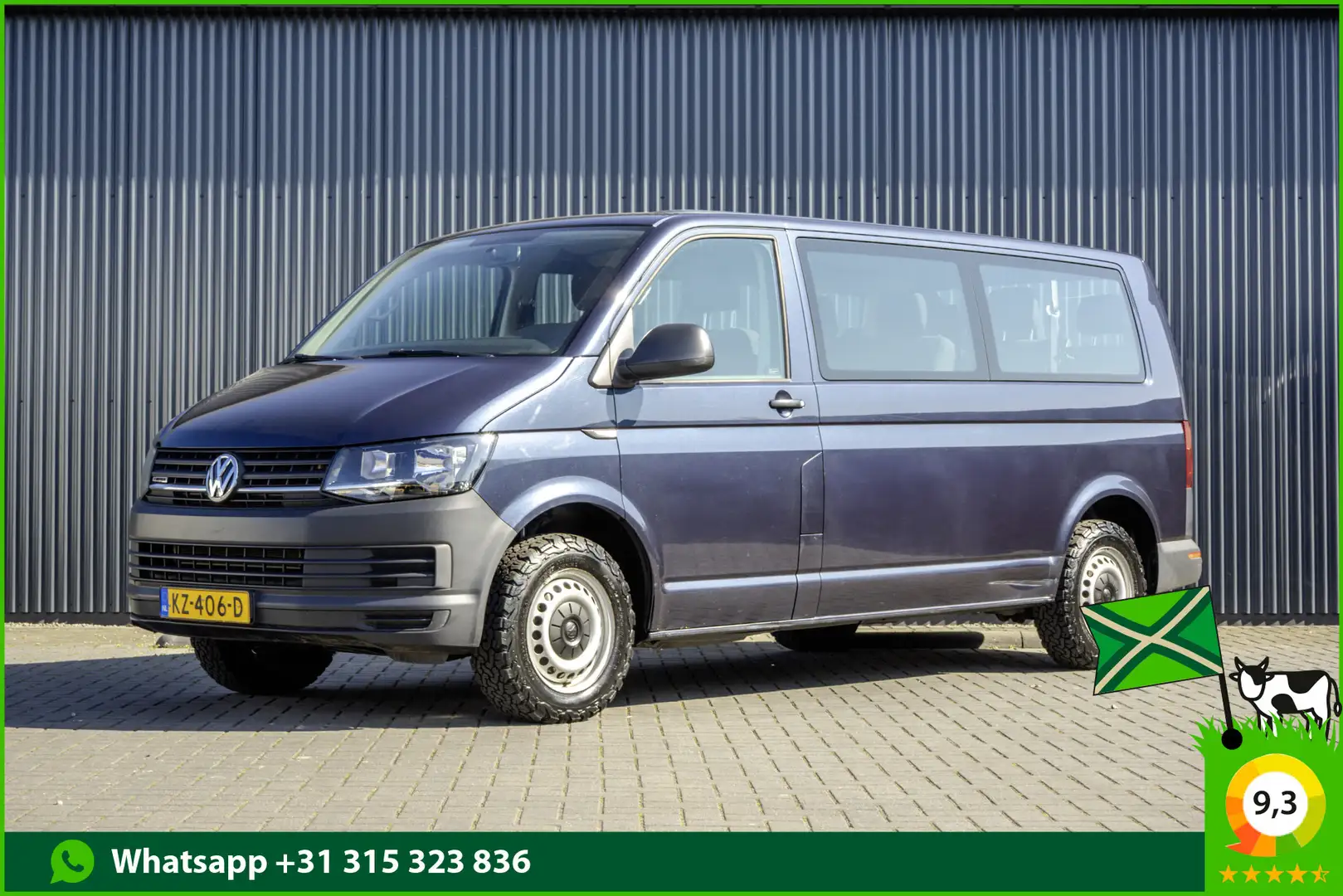 Volkswagen T6 **2.0 TDI L2H1 4Motion | 150 PK | Automaat | 9- Blu/Azzurro - 1