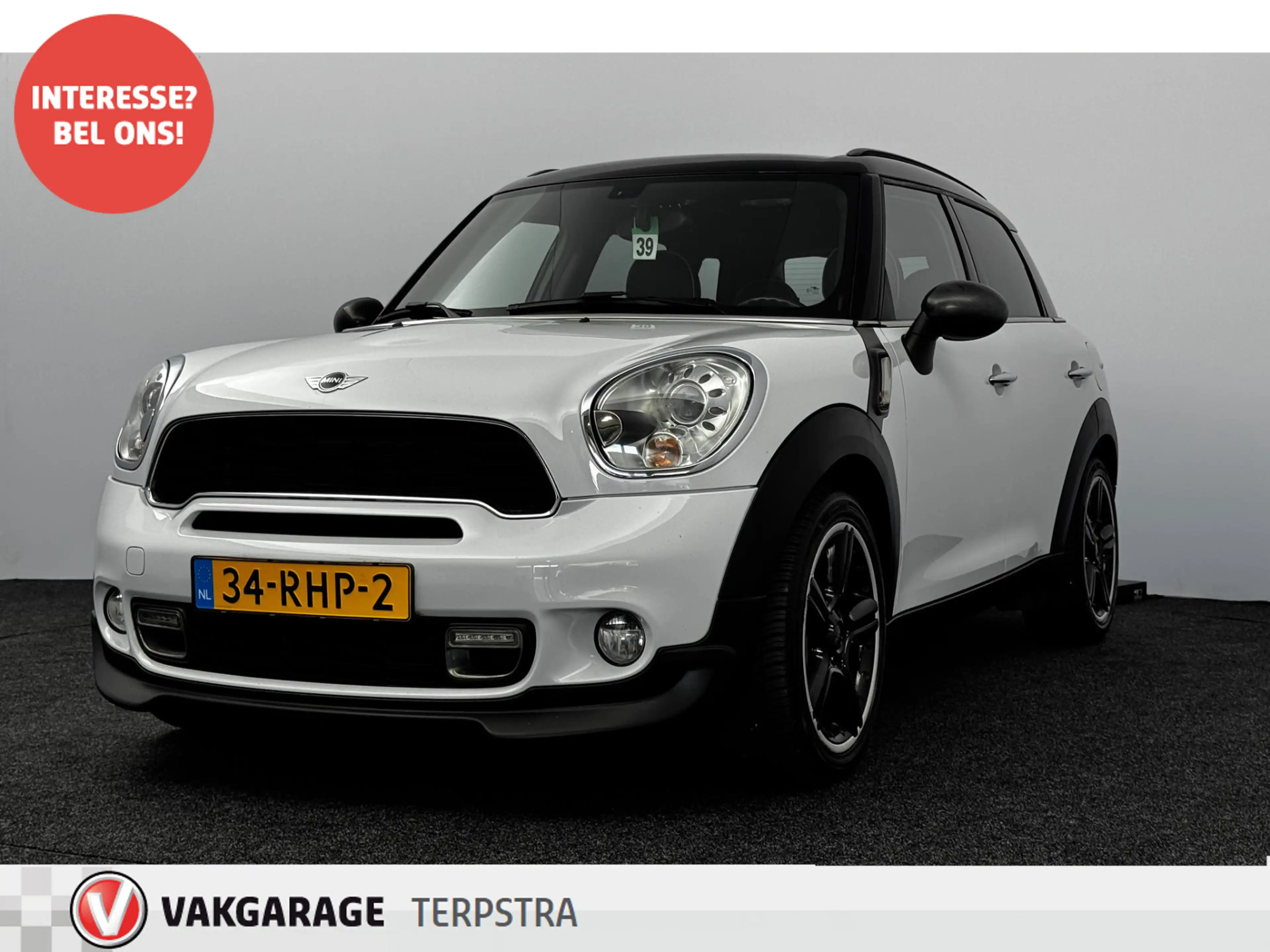 MINI Cooper S Countryman 1.6 Chili/ Automaat/ 184pk!/ Two-Tone/ Panorama-Da