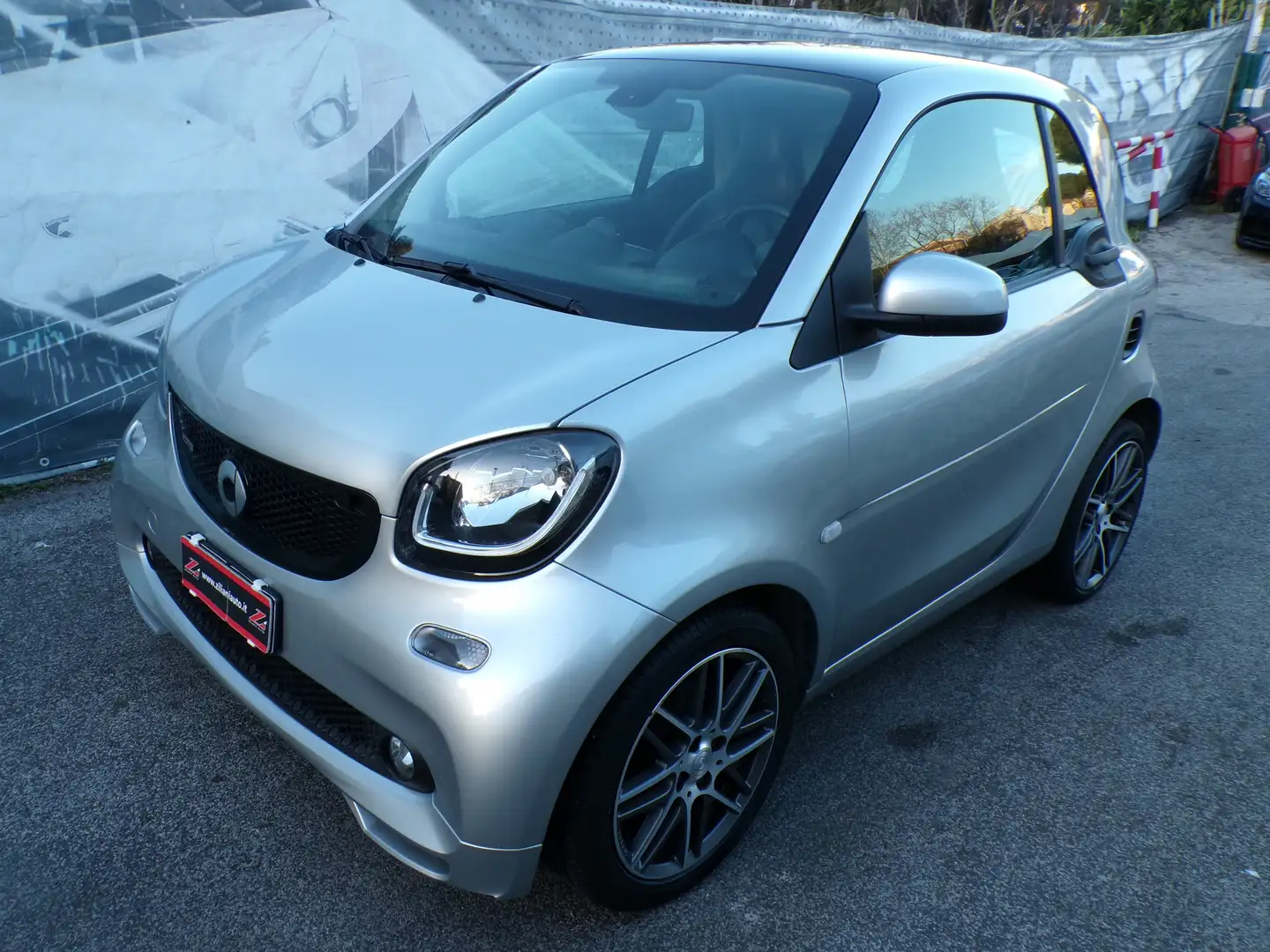 smart forTwo Brabus Xclusive ..TUTTI I TAGL.MARCEDES.. Срібний - 2