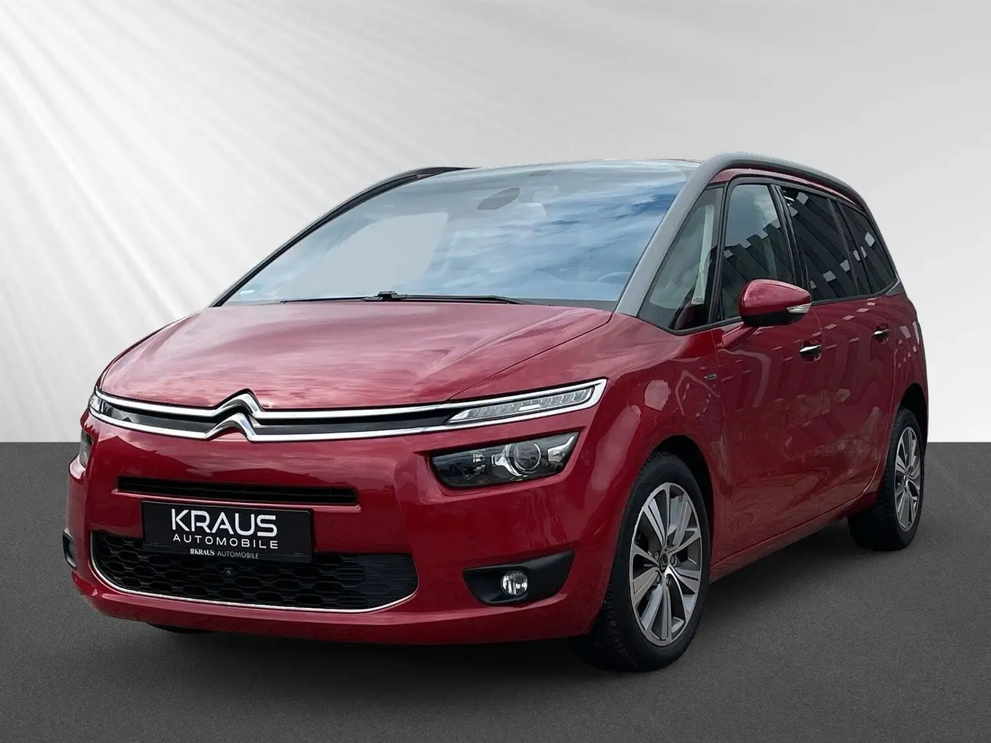 Citroen Grand C4 Picasso 2.0 HDI Exclusive NAVI PANO 7SI Червоний - 2