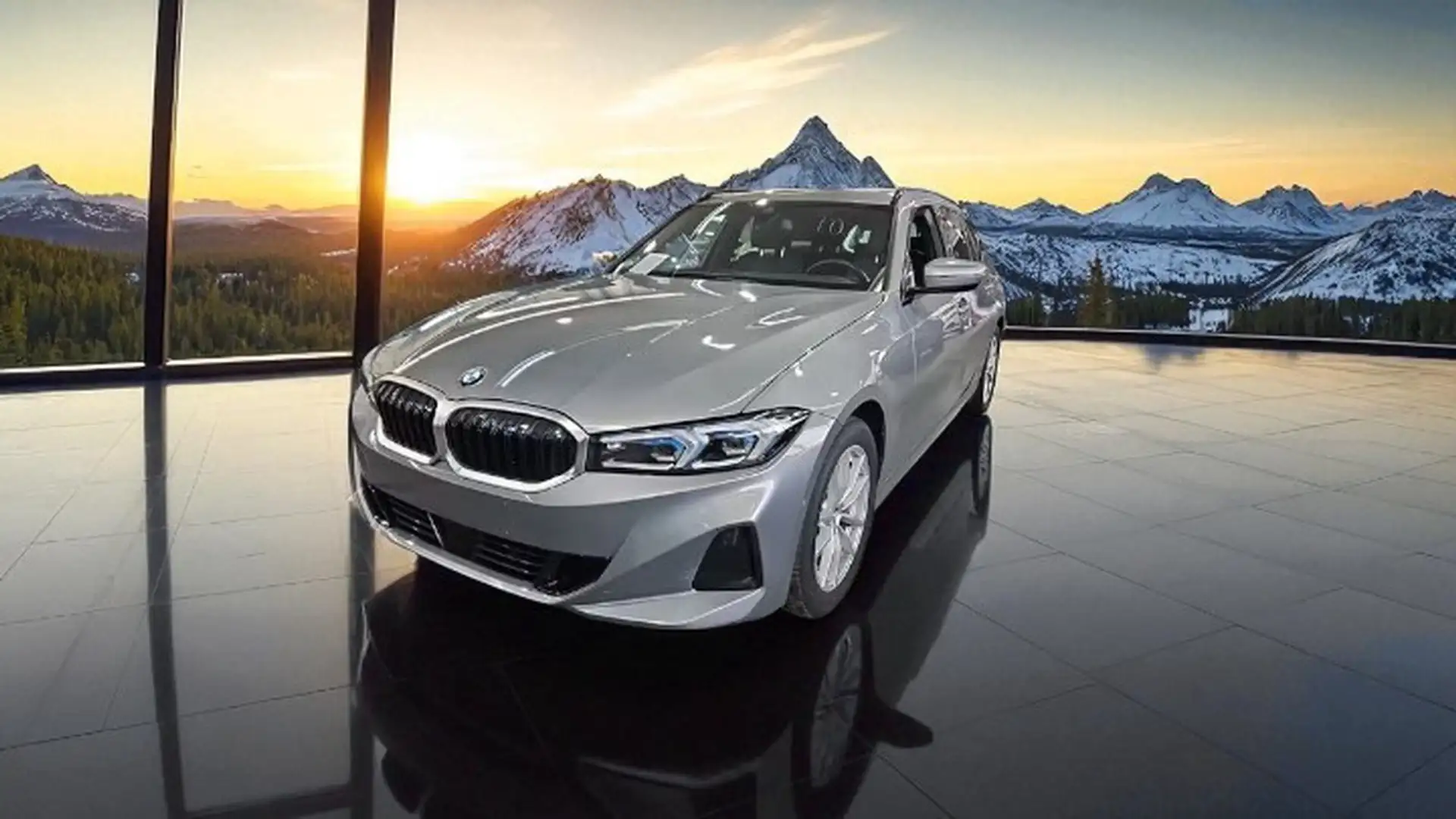 BMW 318 d #Facelift #WinterReifen #StHZ #VielExtras Grau - 1
