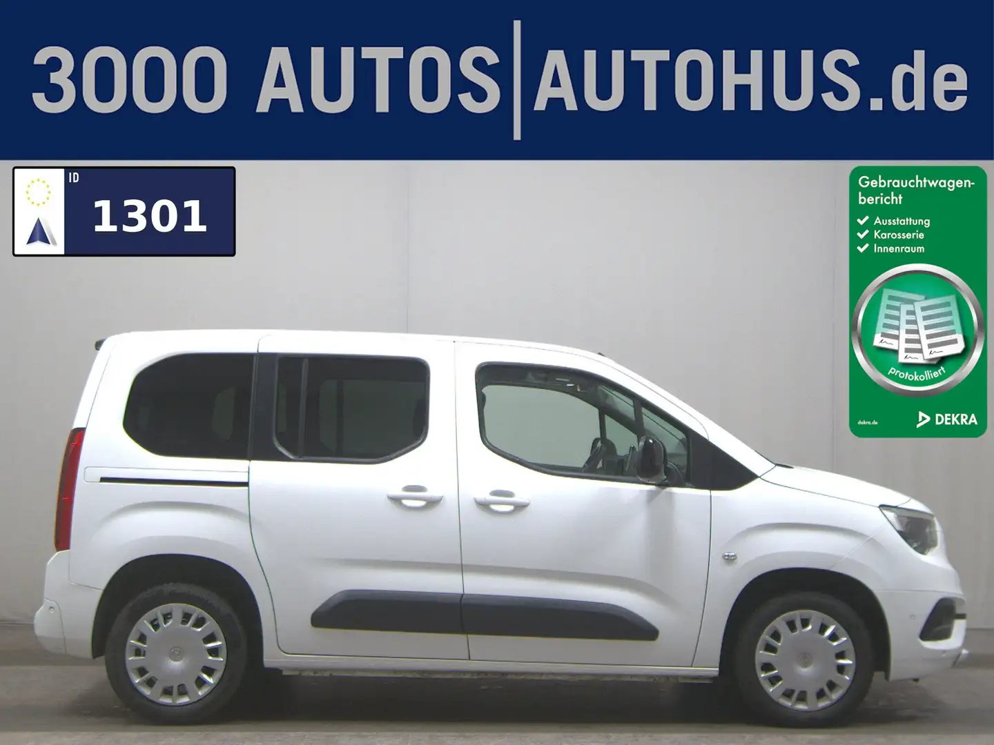 Opel Combo 1.5 D Elegance 5-Sitze Shz PDC Blanc - 1