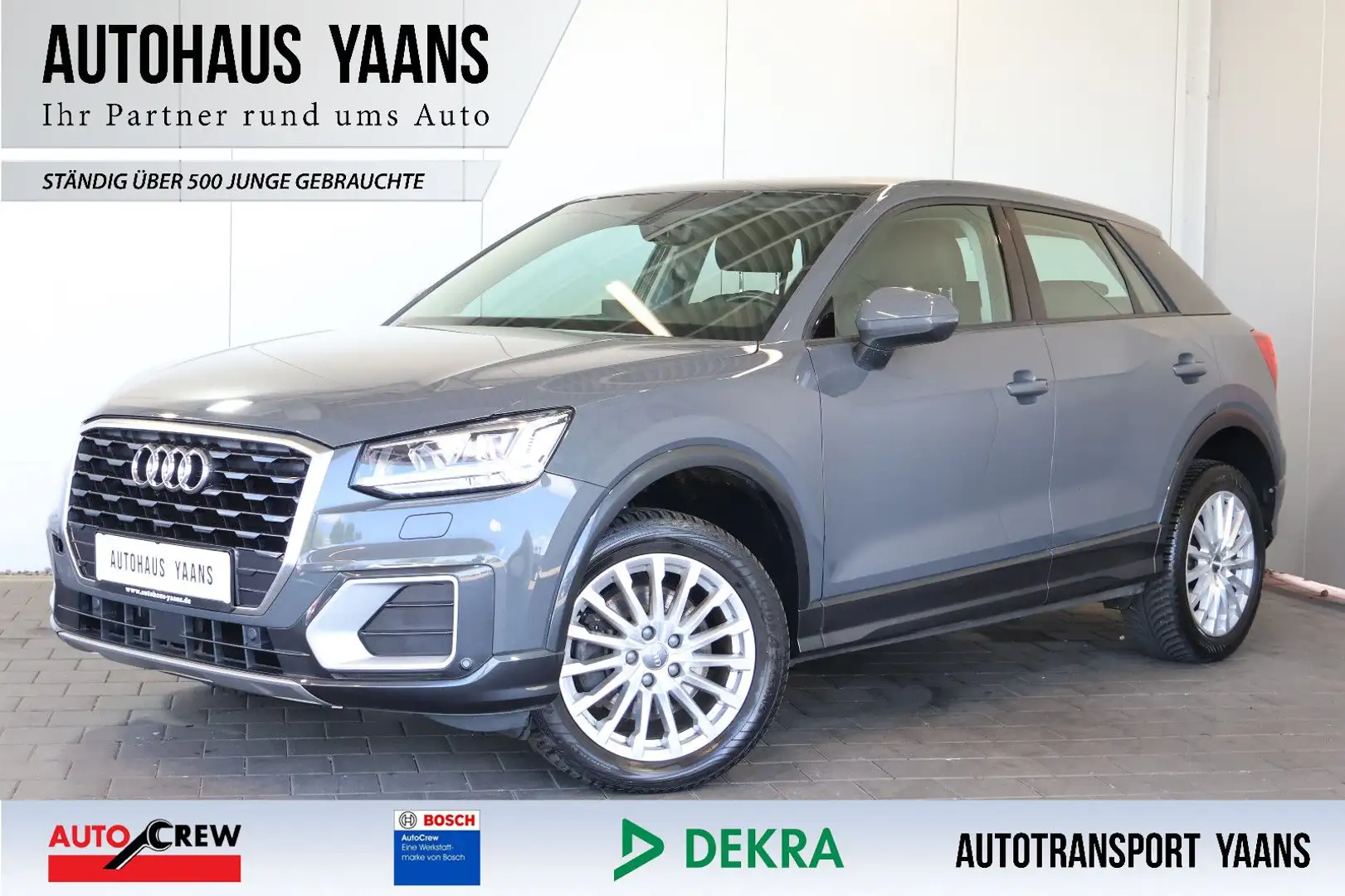 Audi Q2 1.4 TFSI design PRE SENSE+LED+PDC+17"+PANO Grau - 1