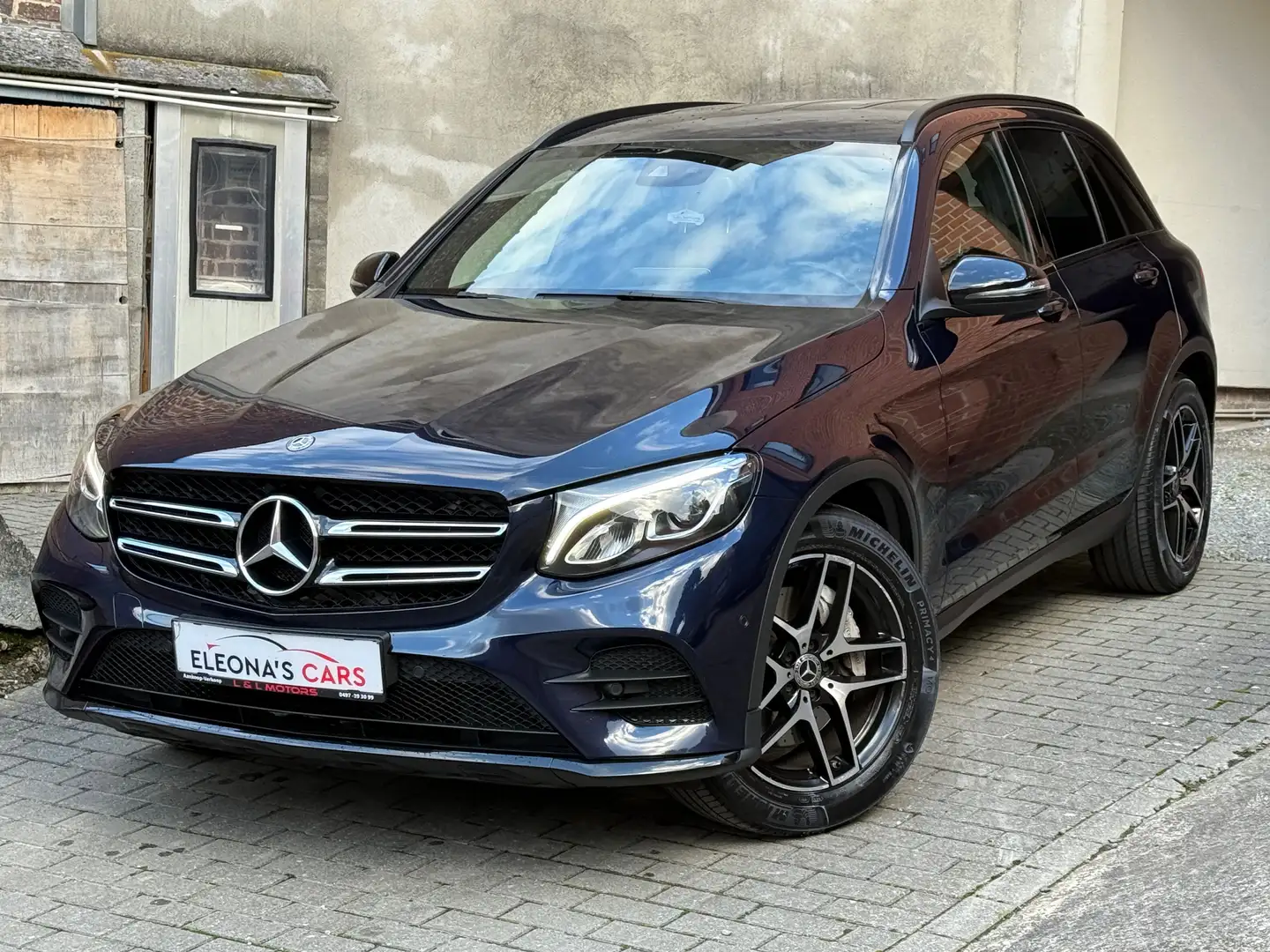 Mercedes-Benz GLC 220 d 4-Matic  AMG Bleu - 1