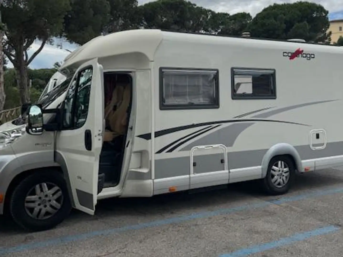 Fiat Carthago chic line wohnmobil Білий - 2