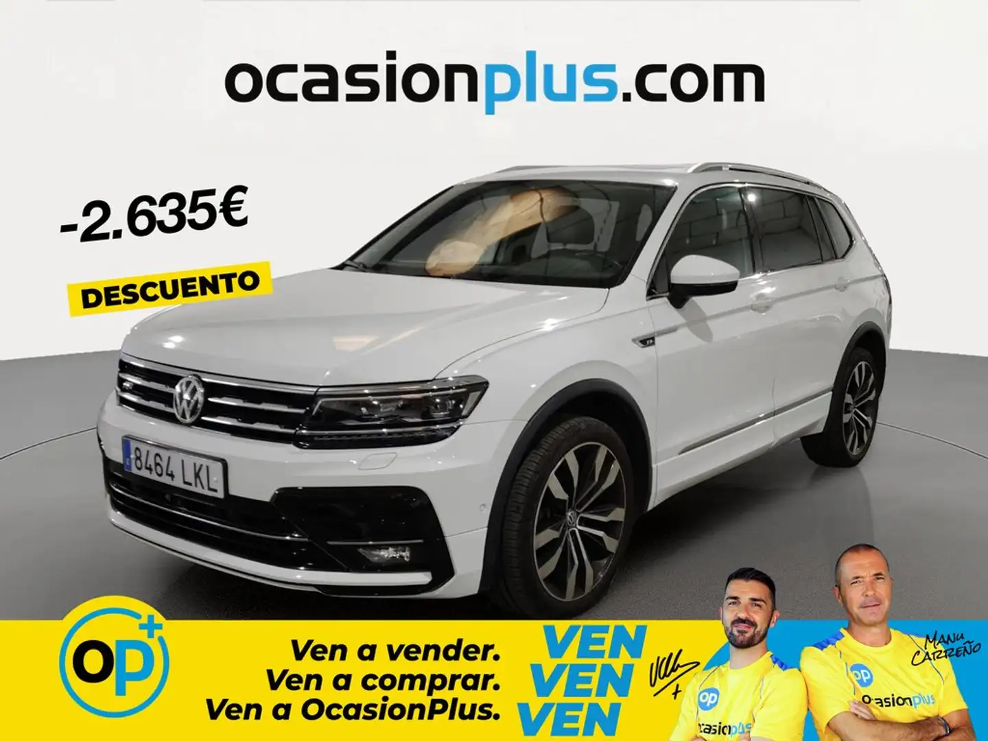 Volkswagen Tiguan 2.0TDI Sport 4Motion DSG 140kW Blanco - 1