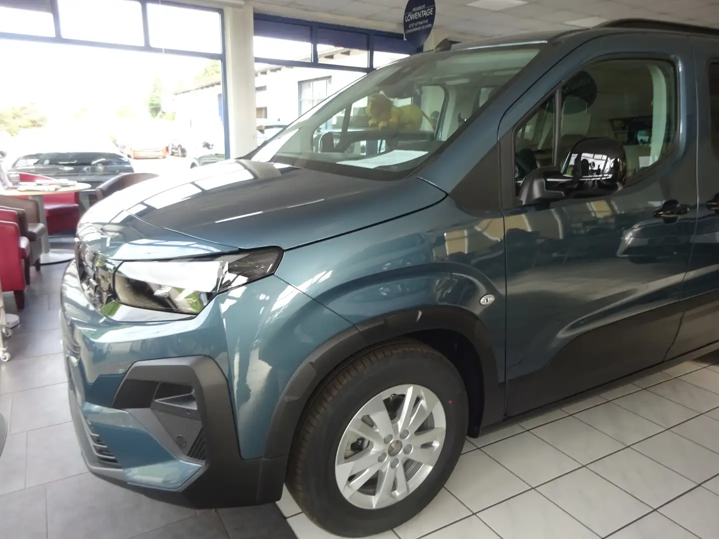 Peugeot Rifter BlueHDI L1 Allure/PDC+Kamera h/Lenkrad+Front+SHZ Grün - 1