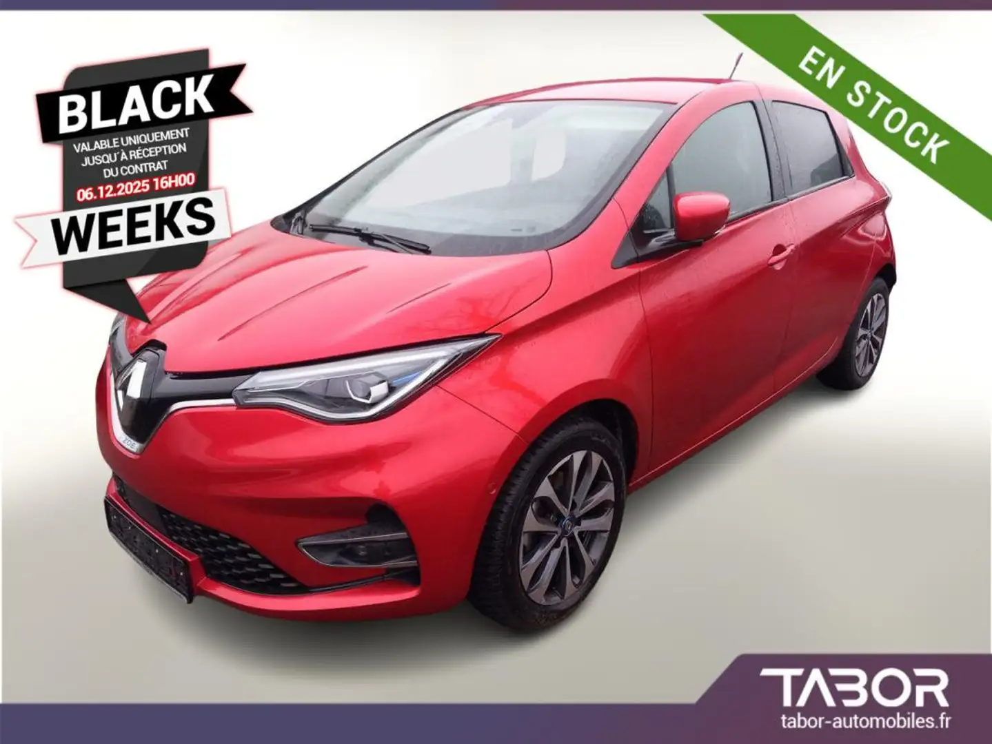 Renault ZOE ZE50 R135 batterie achat Intens CCS Rouge - 1