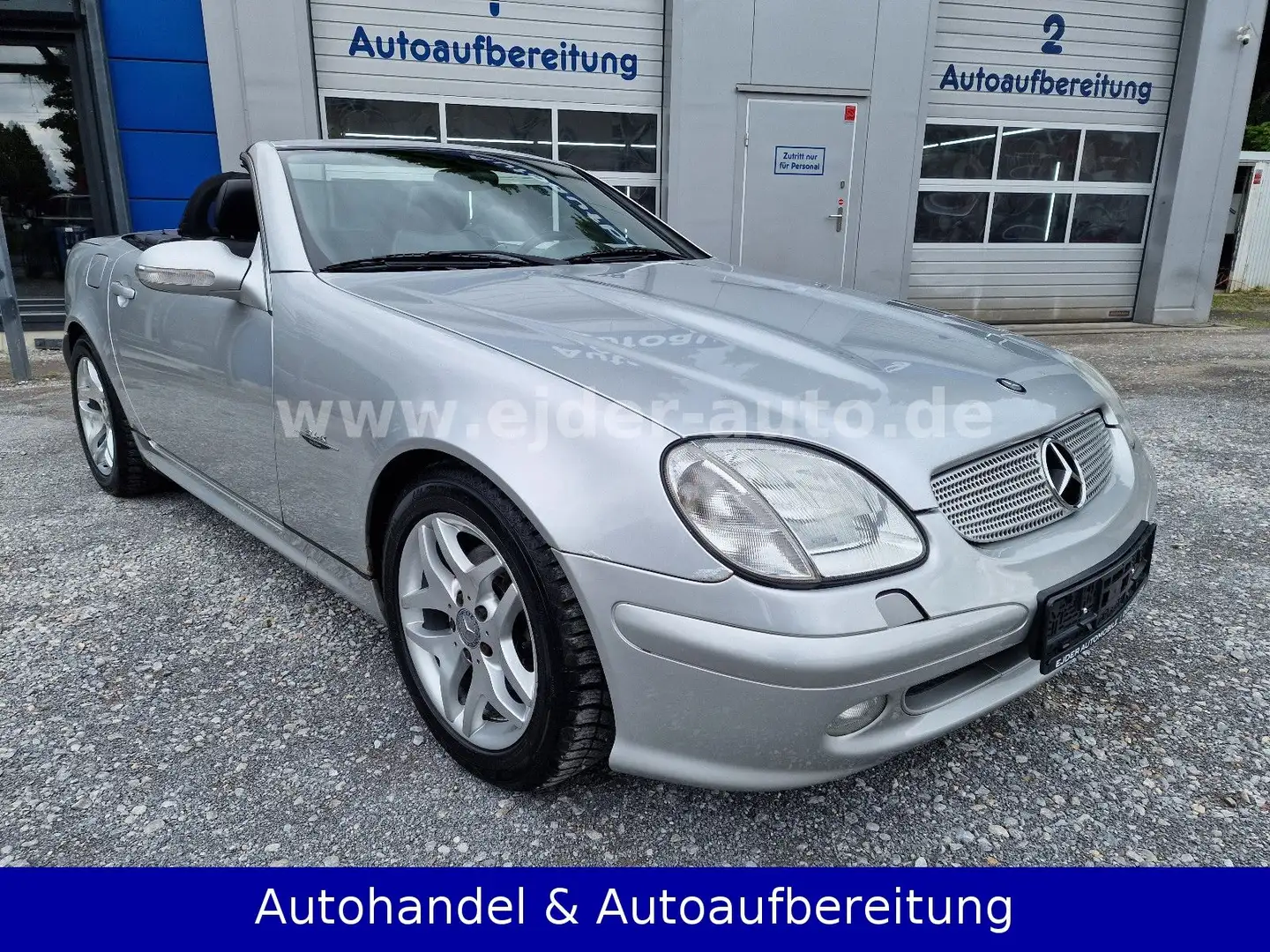 Mercedes-Benz SLK 200 SLK200 KOMPRESSOR CABRIO AUTOMATIK FINAL EDITION Argent - 2