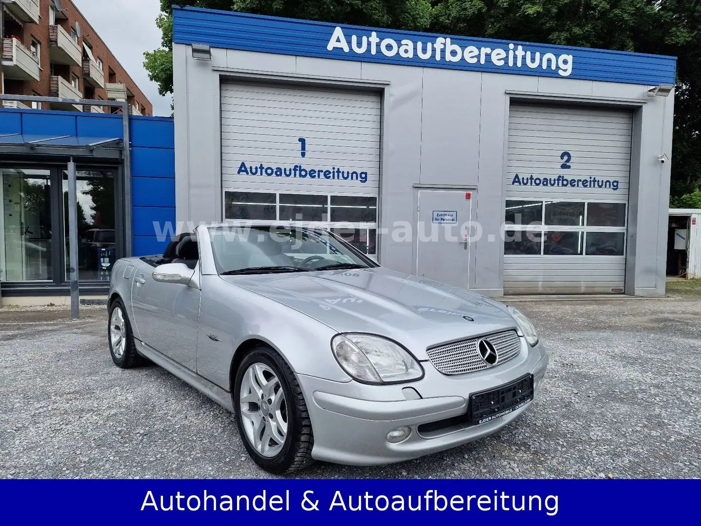 Mercedes-Benz SLK 200 SLK200 KOMPRESSOR CABRIO AUTOMATIK FINAL EDITION Argent - 1