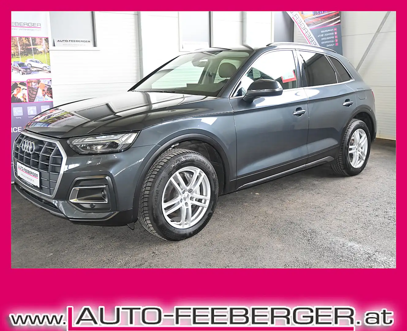 Audi Q5 50 TFSI e PHEV quattro; ACC, LED, R-Kamera, AHK... Grau - 1