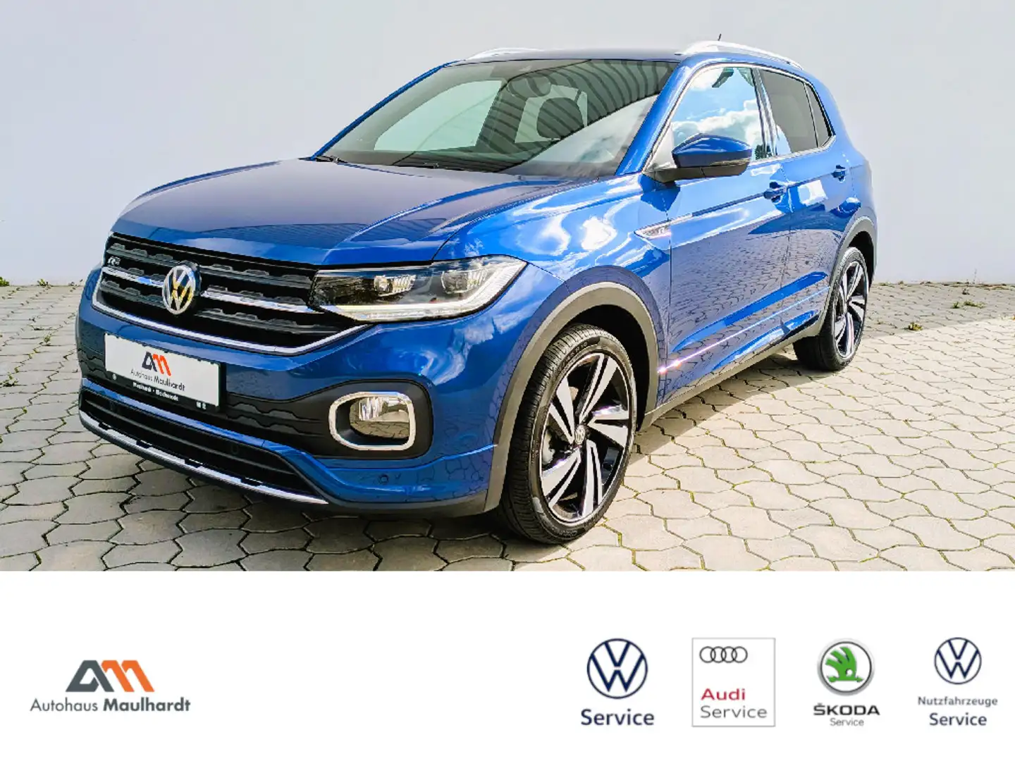 Volkswagen T-Cross R-Line 1.0 TSI,DSG,ACC,Navi,Kamera,Soundsystem,Climatronic,Sitzheizung Blau - 1