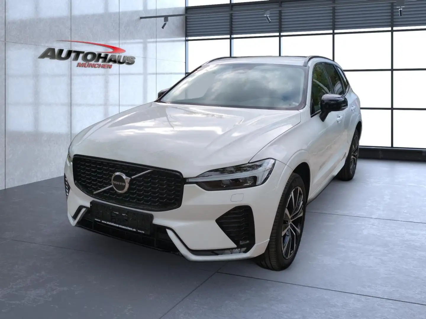 Volvo XC60 XC 60 Plus Dark AWD Bluetooth Navi LED Vollleder Blanc - 2
