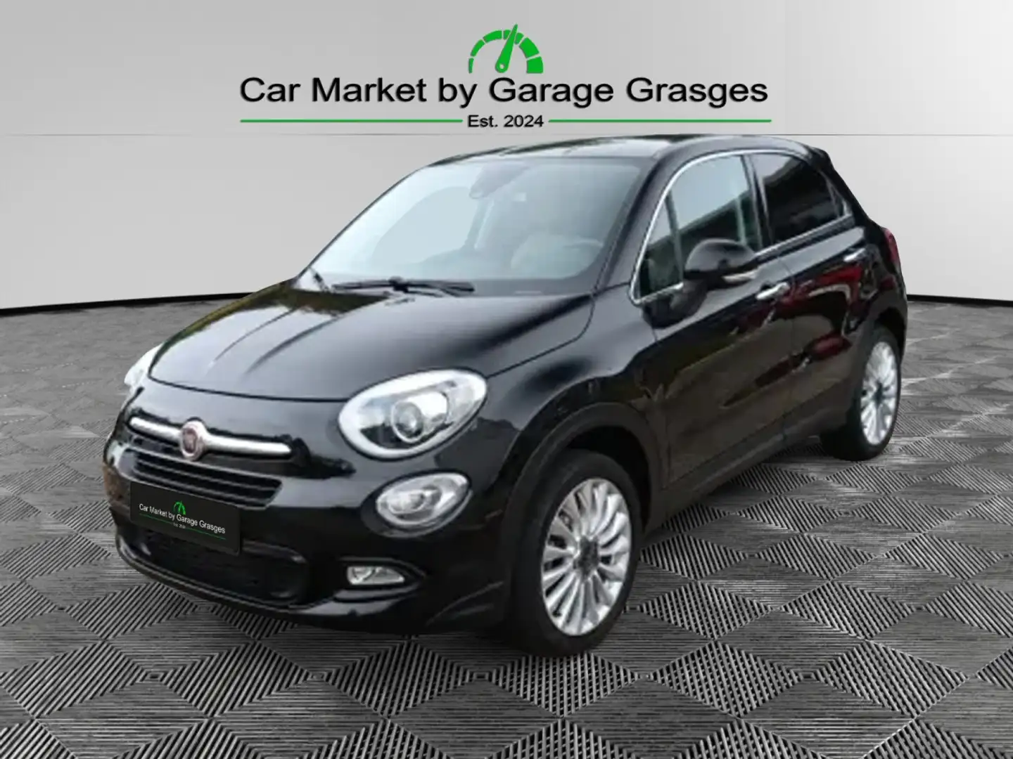 Fiat 500X Lounge 1.4 Multiar DCT Xenon Schwarz - 1