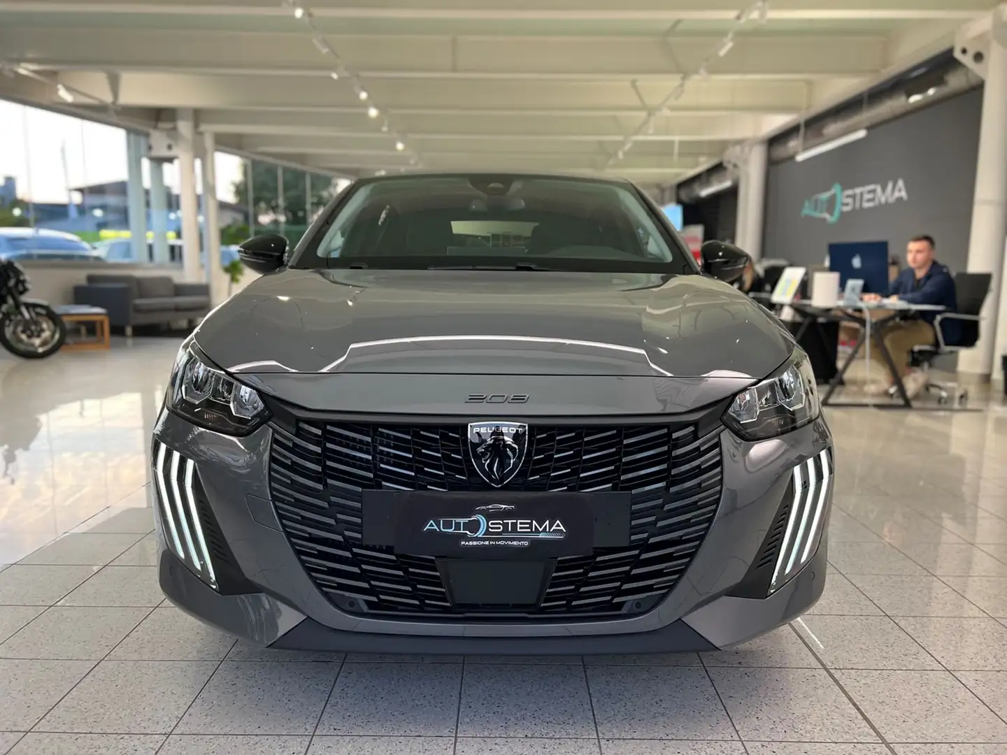 Peugeot 208 208 1.2 puretech Allure s&s 100cv - COME NUOVA Grigio - 2