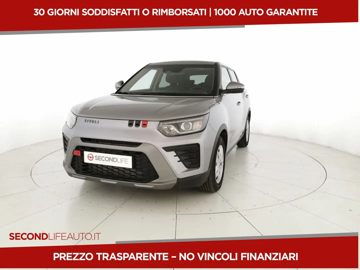 SsangYong Tivoli 1.5 turbo gdi 135cv Grigio - 1