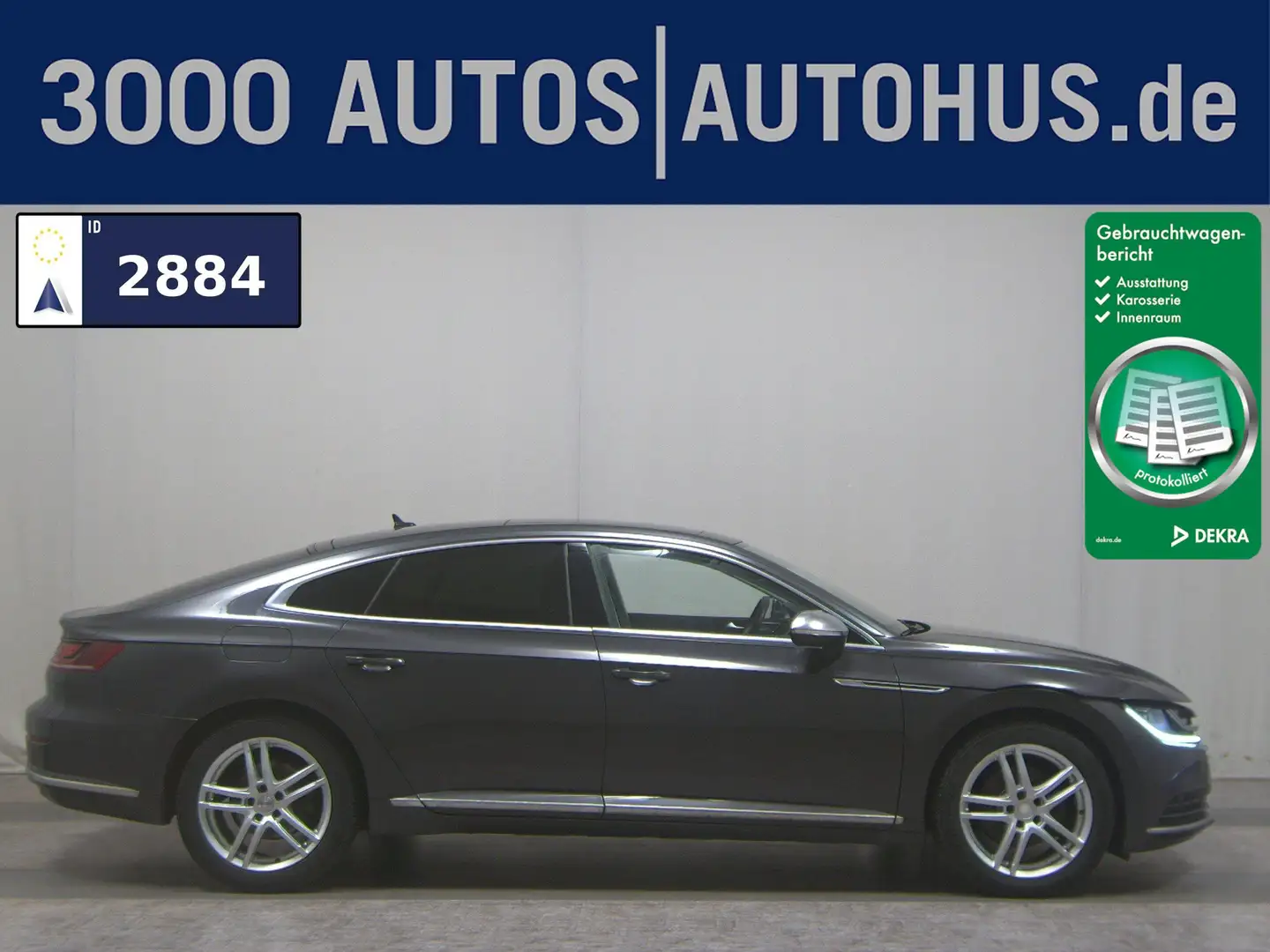 Volkswagen Arteon 2.0 TDI Elegance Pano AID AHK Navi LED Grau - 1