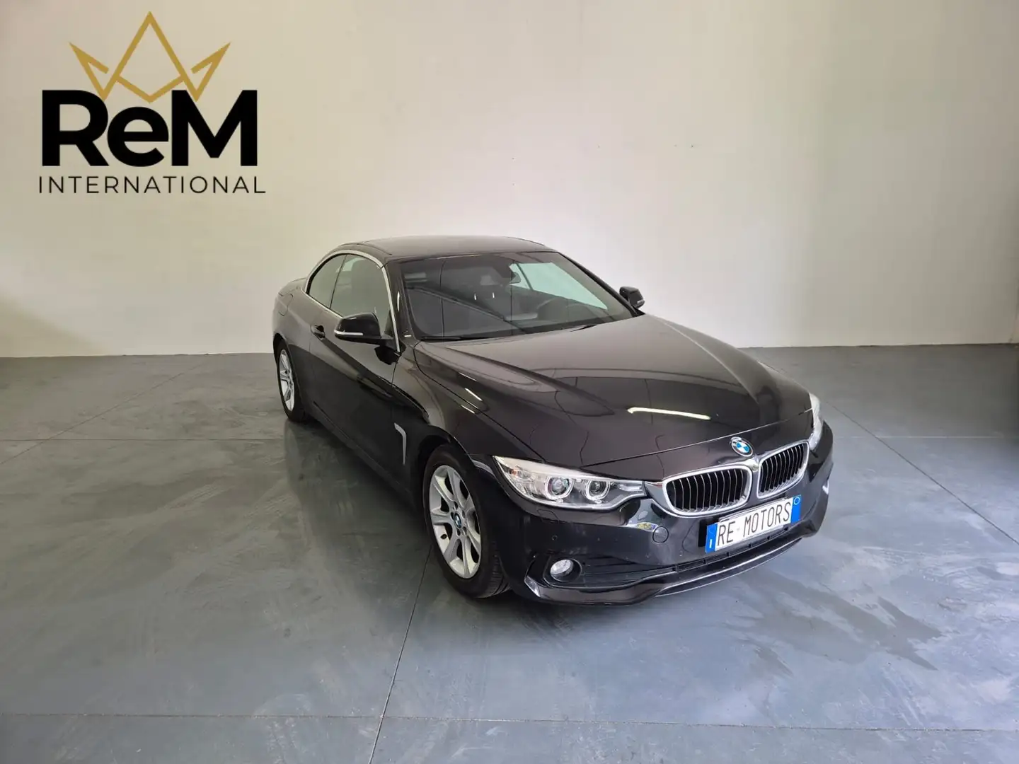 BMW 420 420d Cabrio 190cv auto Zwart - 1