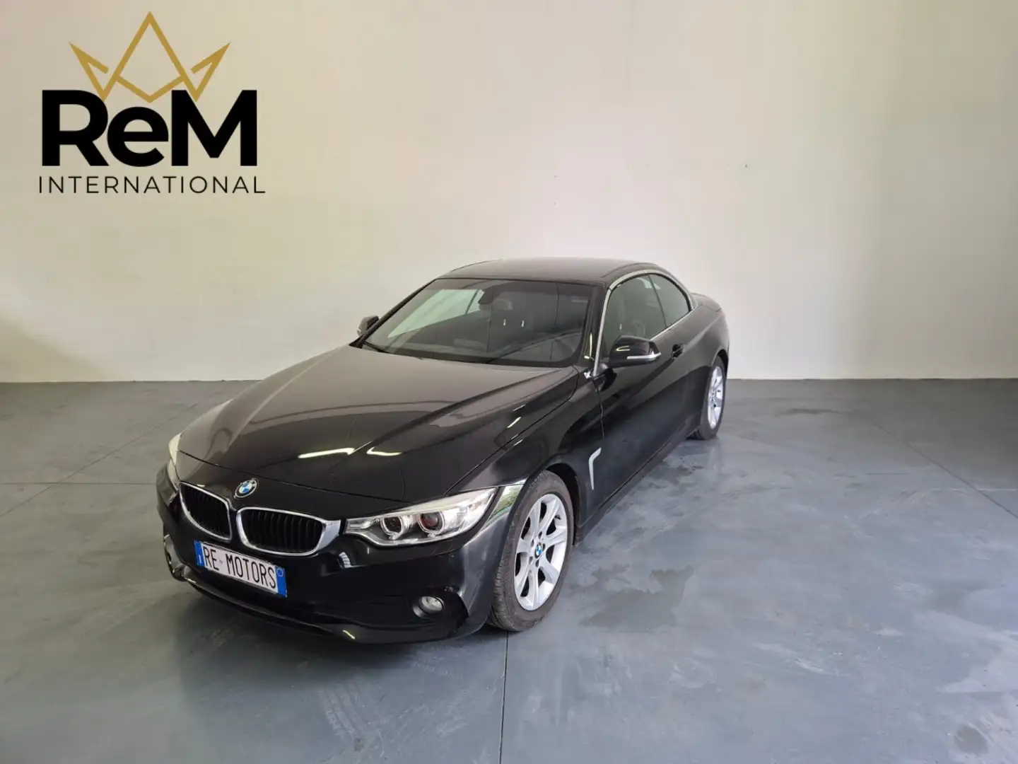 BMW 420 420d Cabrio 190cv auto Zwart - 2