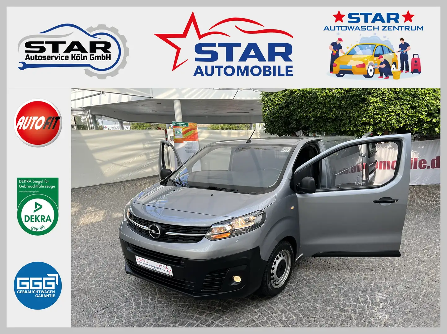 Opel Vivaro Vivaro Cargo L2 Elegance 106KW M Edition Automatik Grau - 1