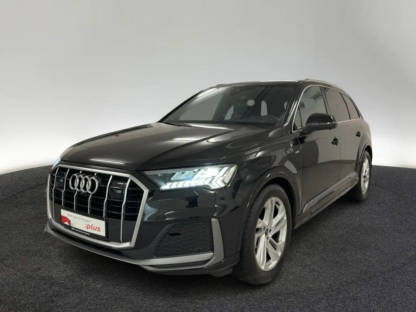 Audi Q7 S line 45 TDI qu.tiptr. SITZHZG MATRIX 360°K Schwarz - 2