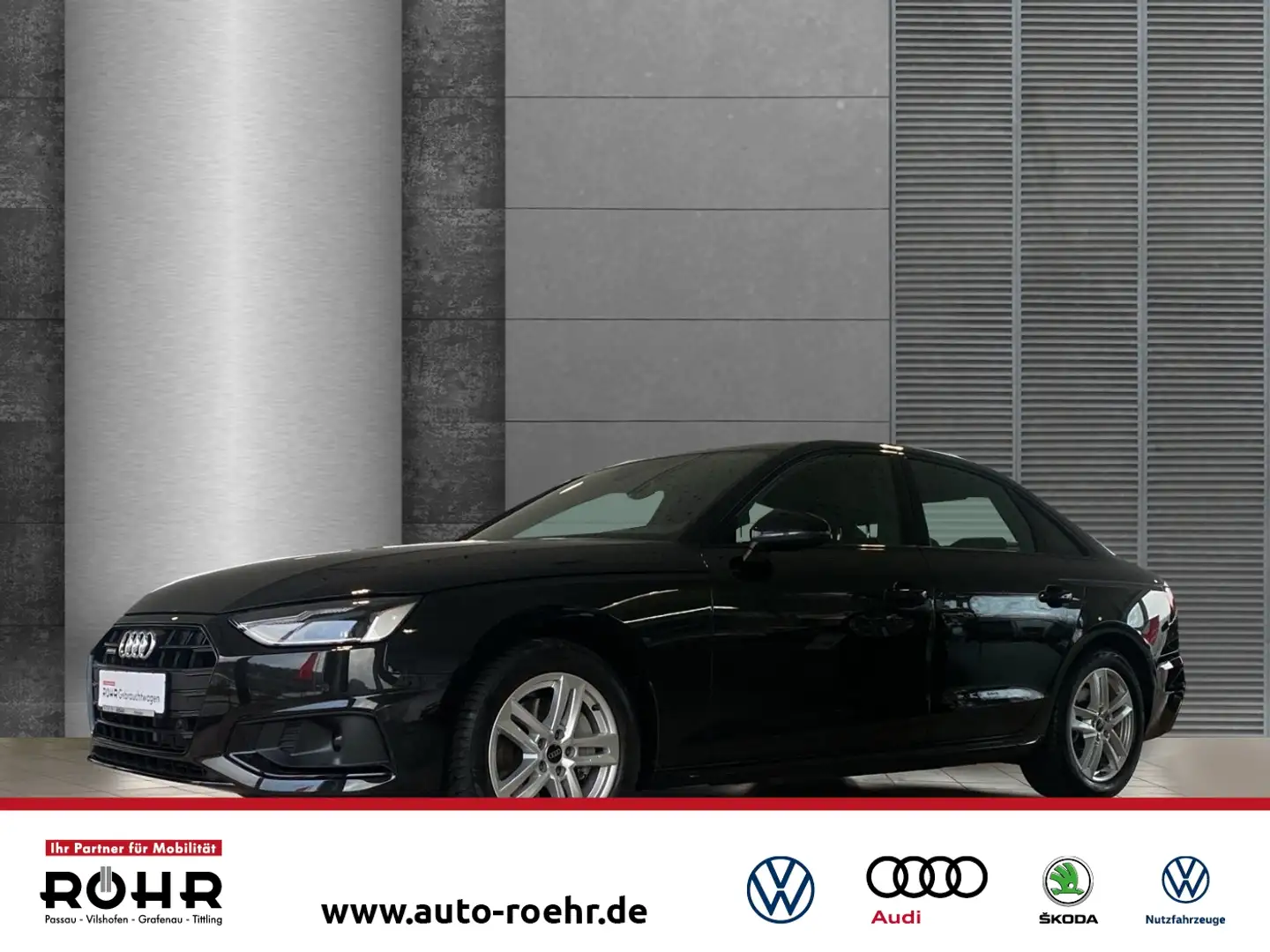 Audi A4 Limousine advanced (NAVI.SHZ.PDC.GRA.DAB.virtual c Schwarz - 1