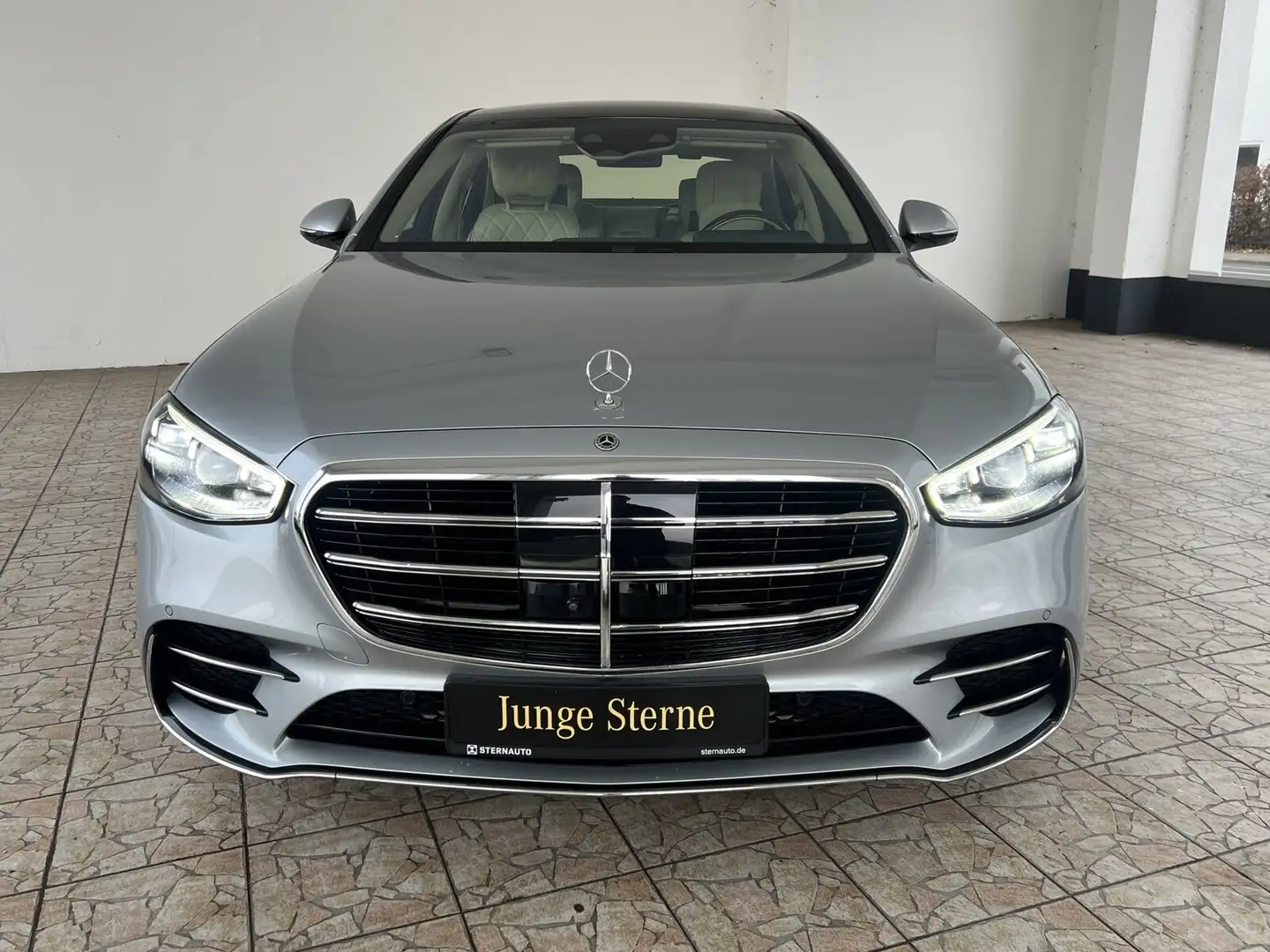 Mercedes-Benz S 450 S 450 4M AMG Line/Pano.-Dach/Distronic/Digital Silber - 2