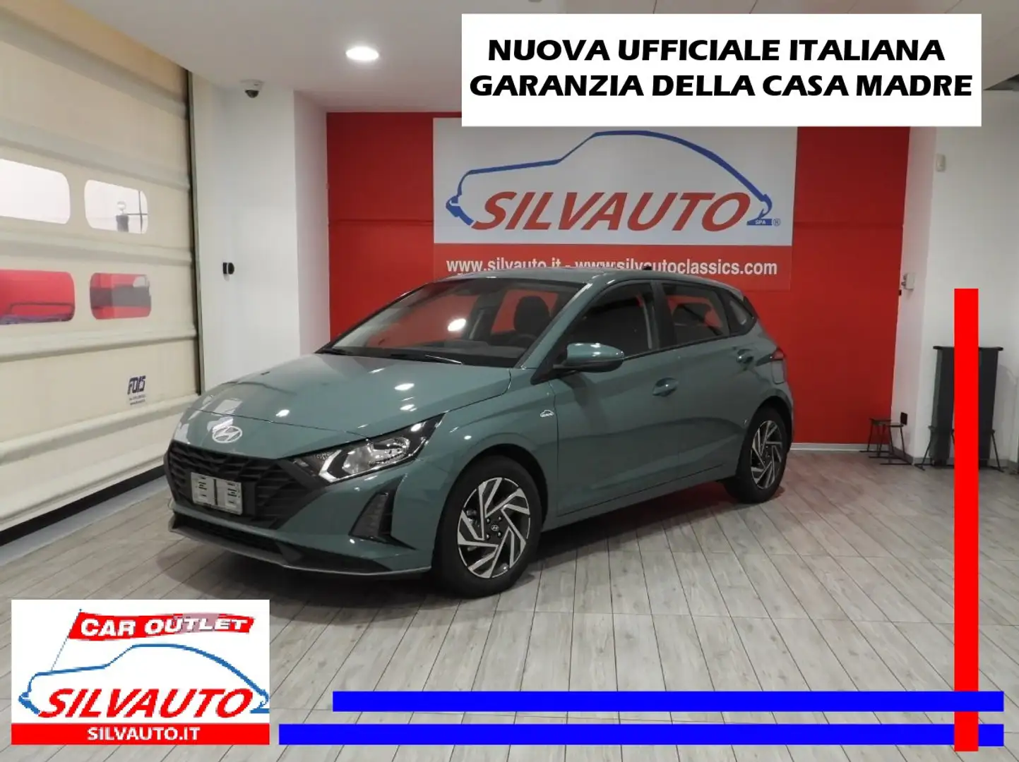 Hyundai i20 GPL 1.2 84 CV CONNECTLINE MY’25-UFFICIALE ITALIA Verde - 1